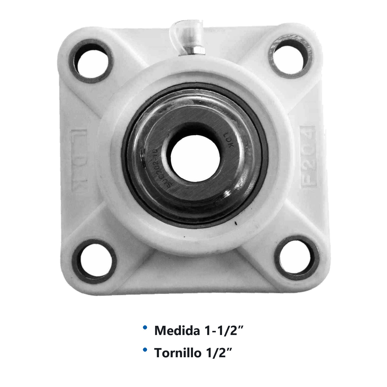 CHUMACERA DE PARED  2T.    UCFL208-24 1 1/2" ALIMENTICIA - Imagen 2