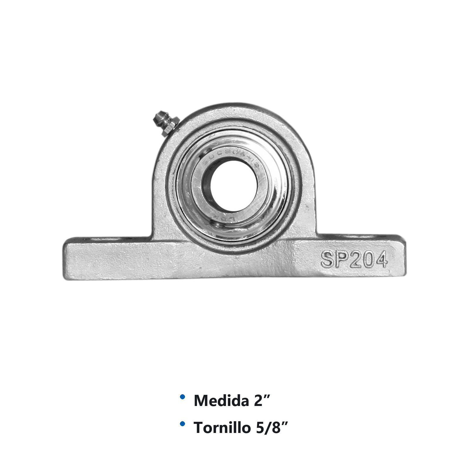 CHUMACERA DE PISO  UCP211-32 2"  INOX. - Imagen 2