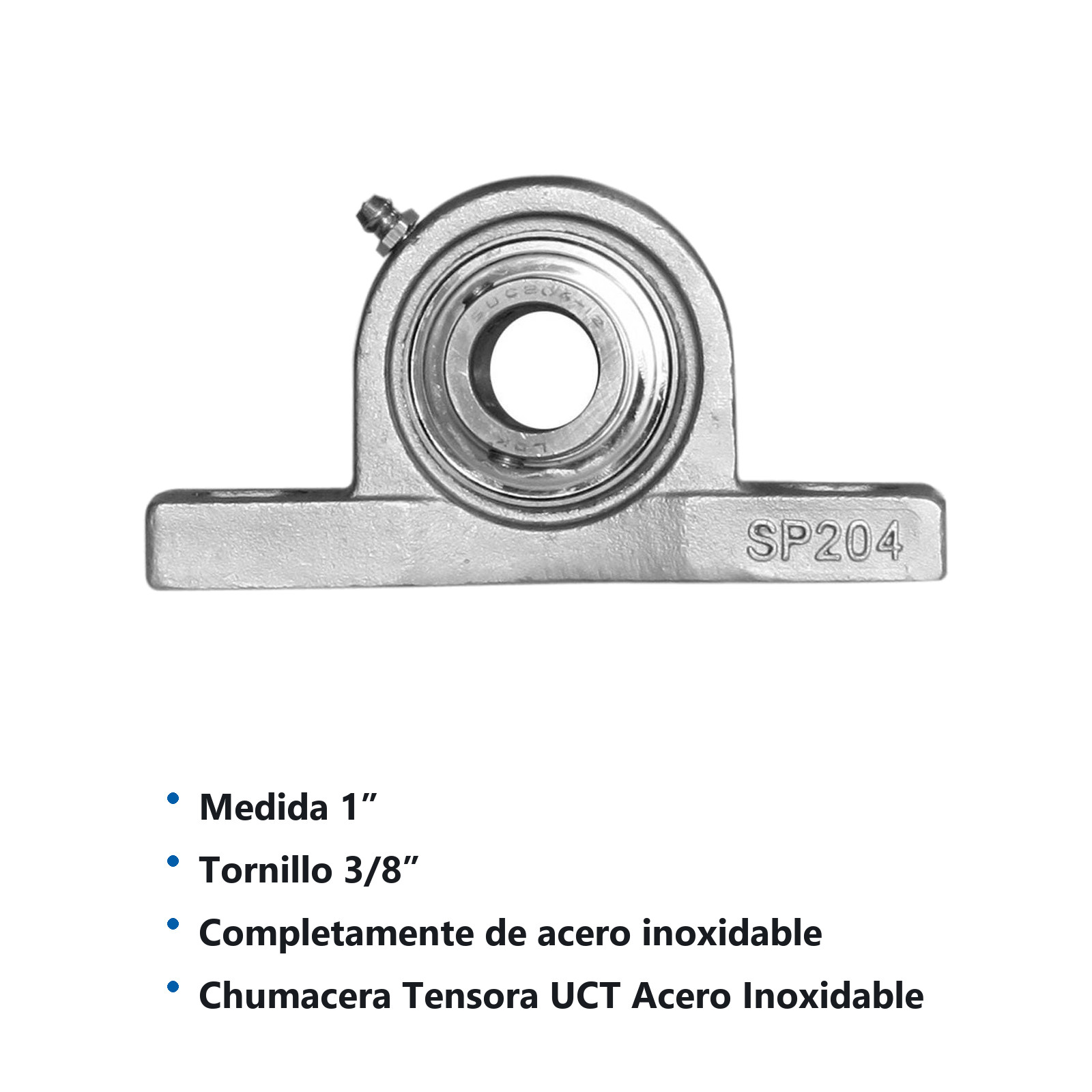 TENSOR CHUMACERA UCT205-16 1" INOX. - Imagen 2
