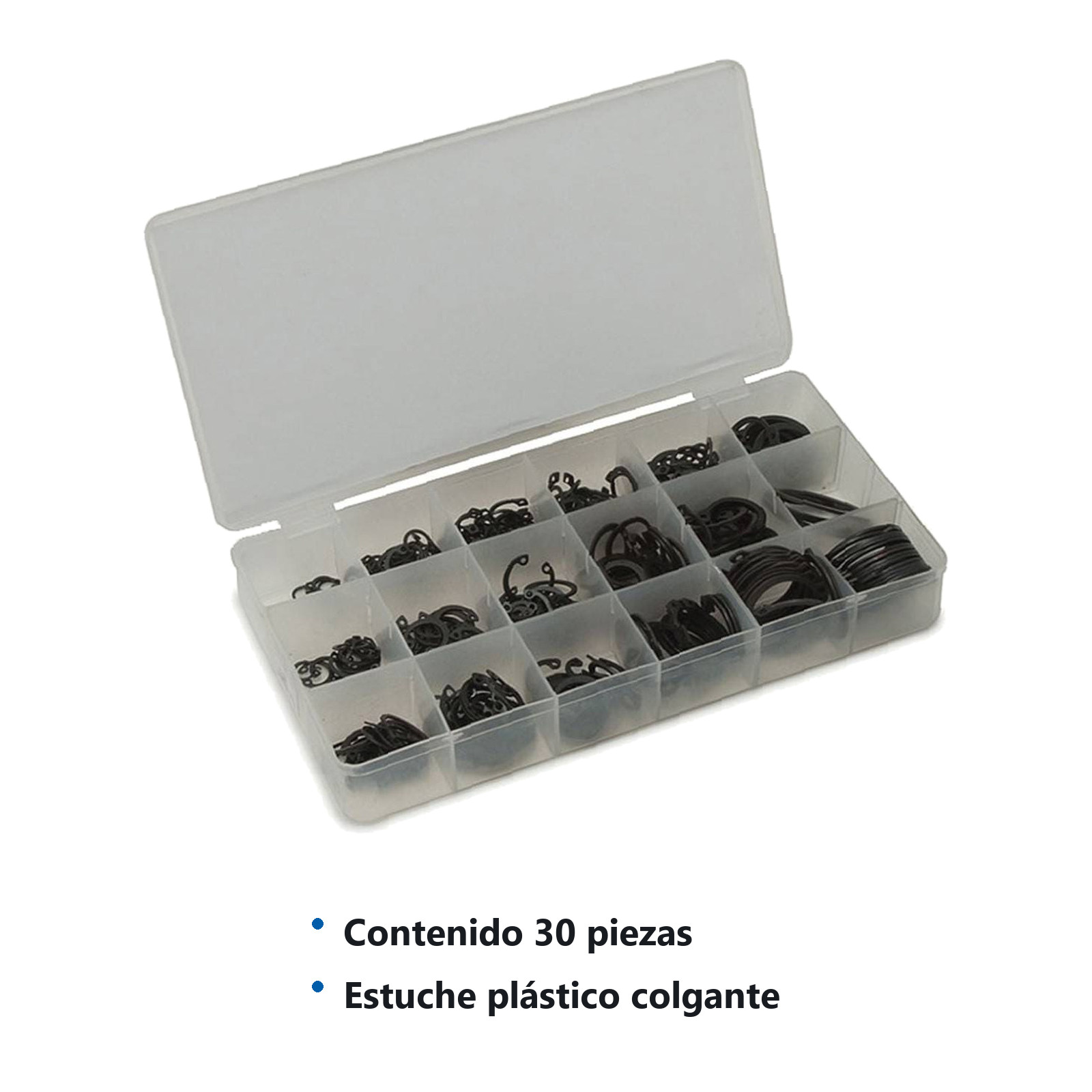 JGO DE ANILLOS DE RETENCION 300 PZAS (EXTERIOR E INTERIOR) - Imagen 2