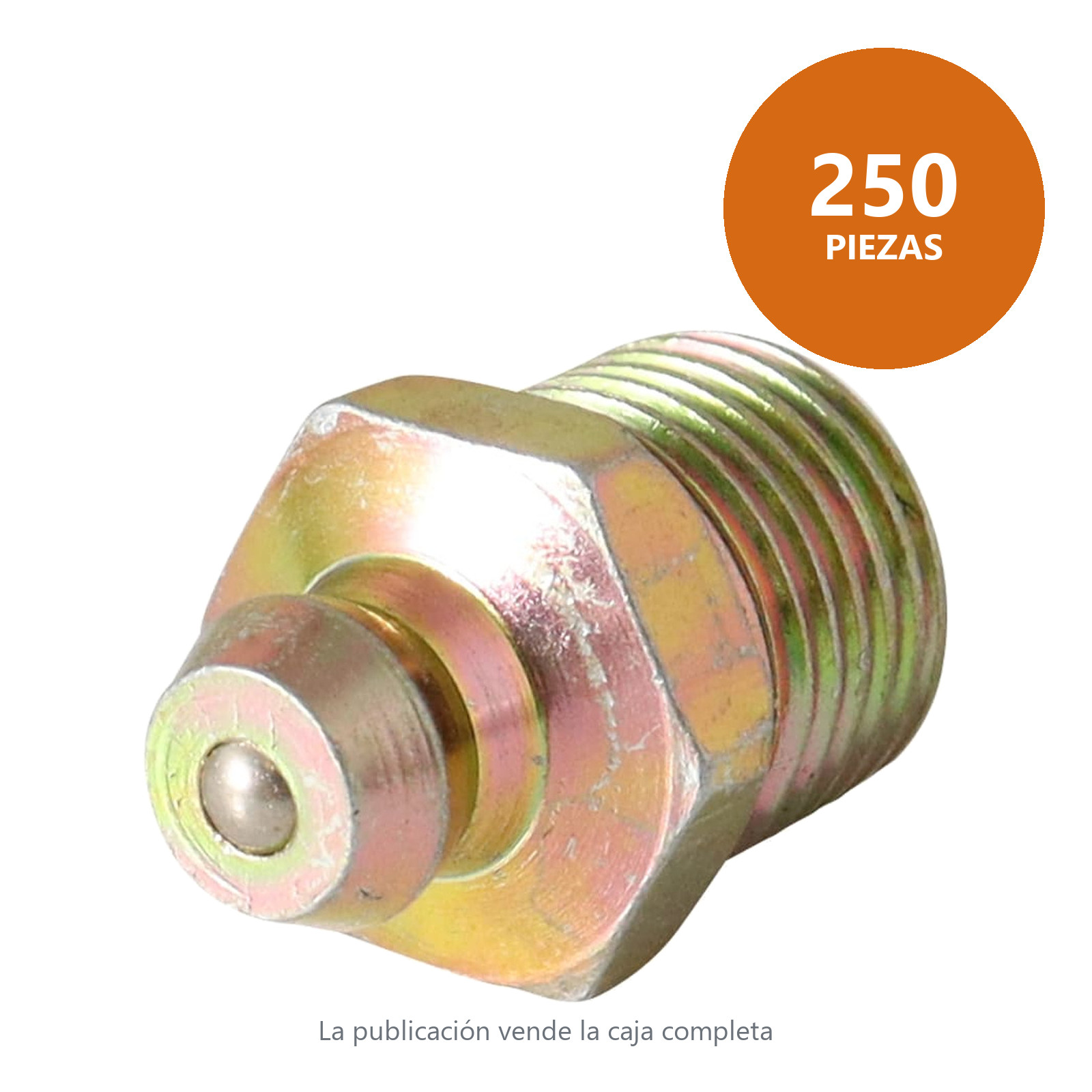 GRASERA 1/8-27" NPT RECTA H-200 (Precio x pieza - Empaque c/250 pzas) - Imagen 4