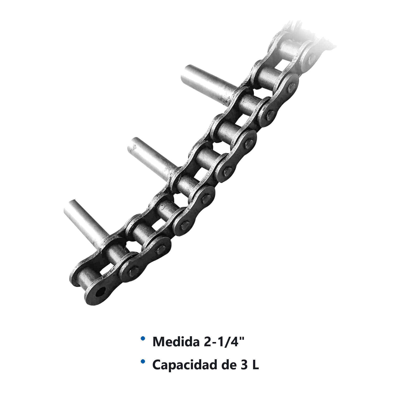 CADENA # 60-D5 3L (2-1/4") (CAJA DE 10 PIES) - Imagen 2