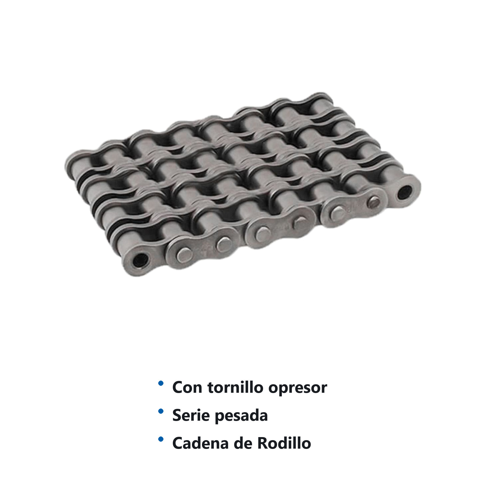 CADENA # 60 CUADRUPLE REMACHE (CAJA DE 10 PIES) - Imagen 2