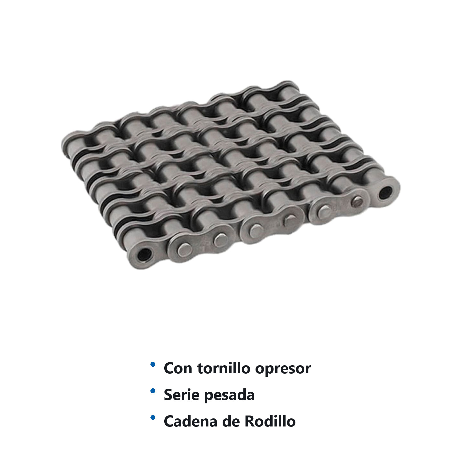 CADENA # 60 QUINTUPLE REMACHE (CAJA DE 10 PIES) - Imagen 2