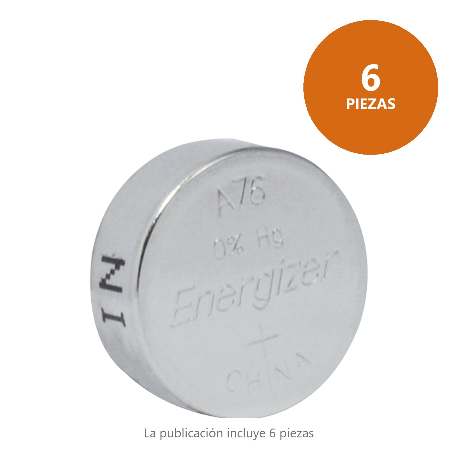 Pila alcalina Energizer® de botón, A76 Surtek - Imagen 2