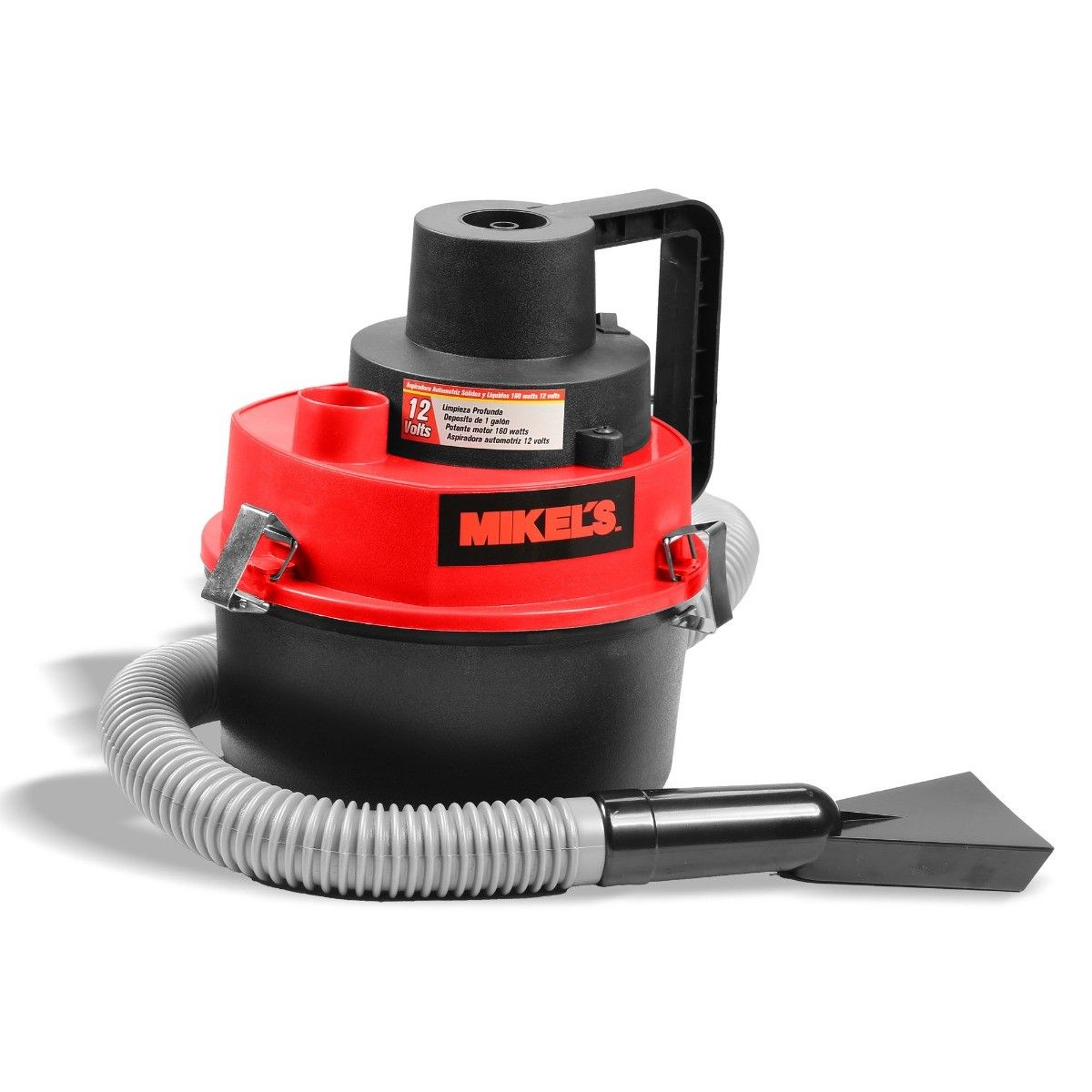 MIKELS AASL-160 Aspiradora sólidos y líquidos (12 V, 160 W)