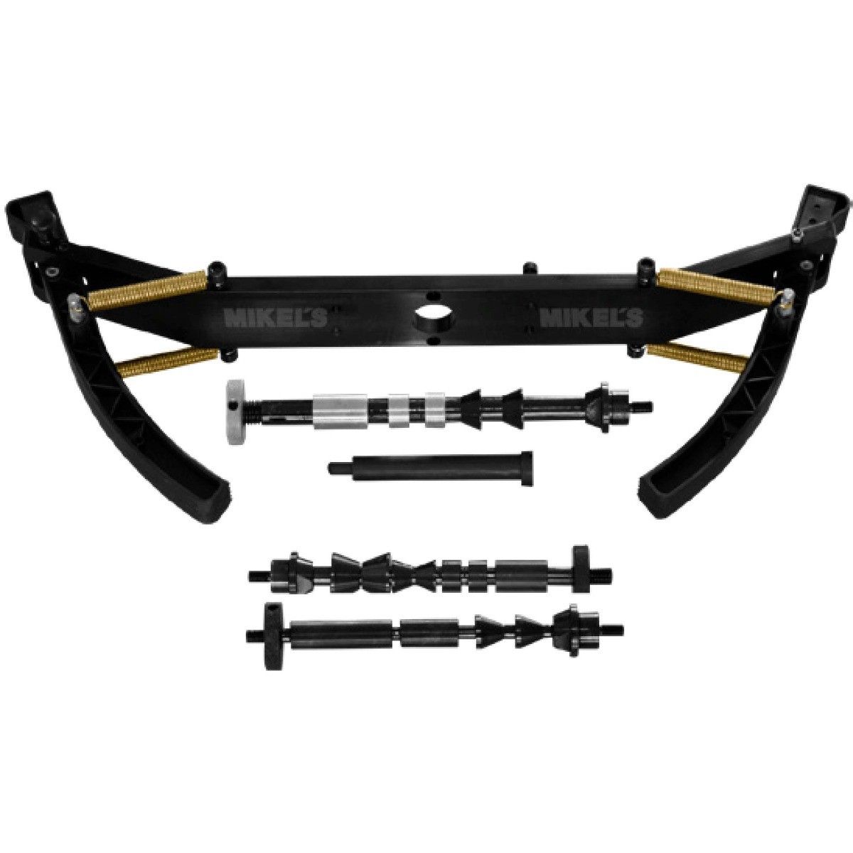 MIKELS ABM-1 Adaptador para balancear llantas de motocicleta (10, 14 y 18 mm)