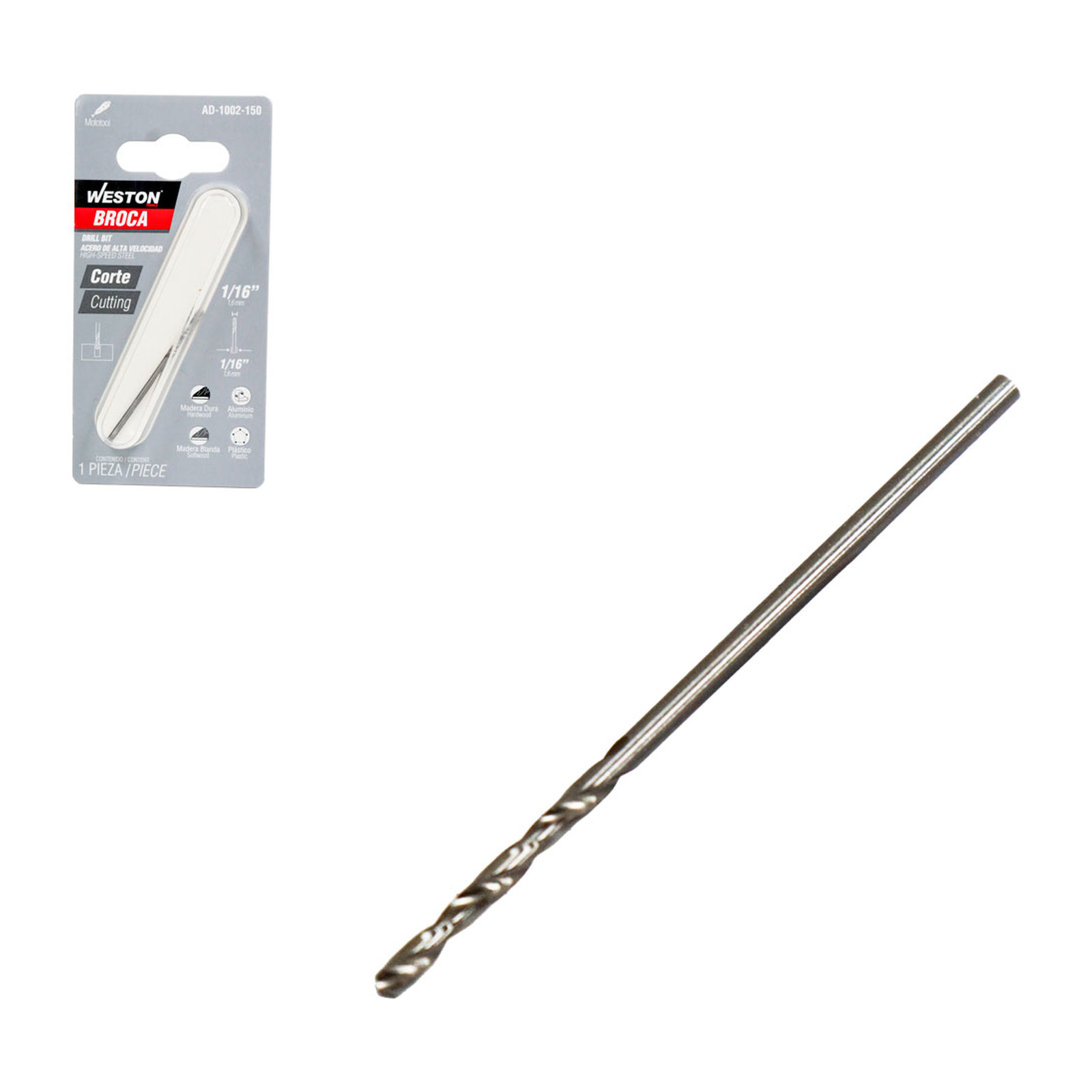 BROCA AAV P/MOTO TOOL 1/16"