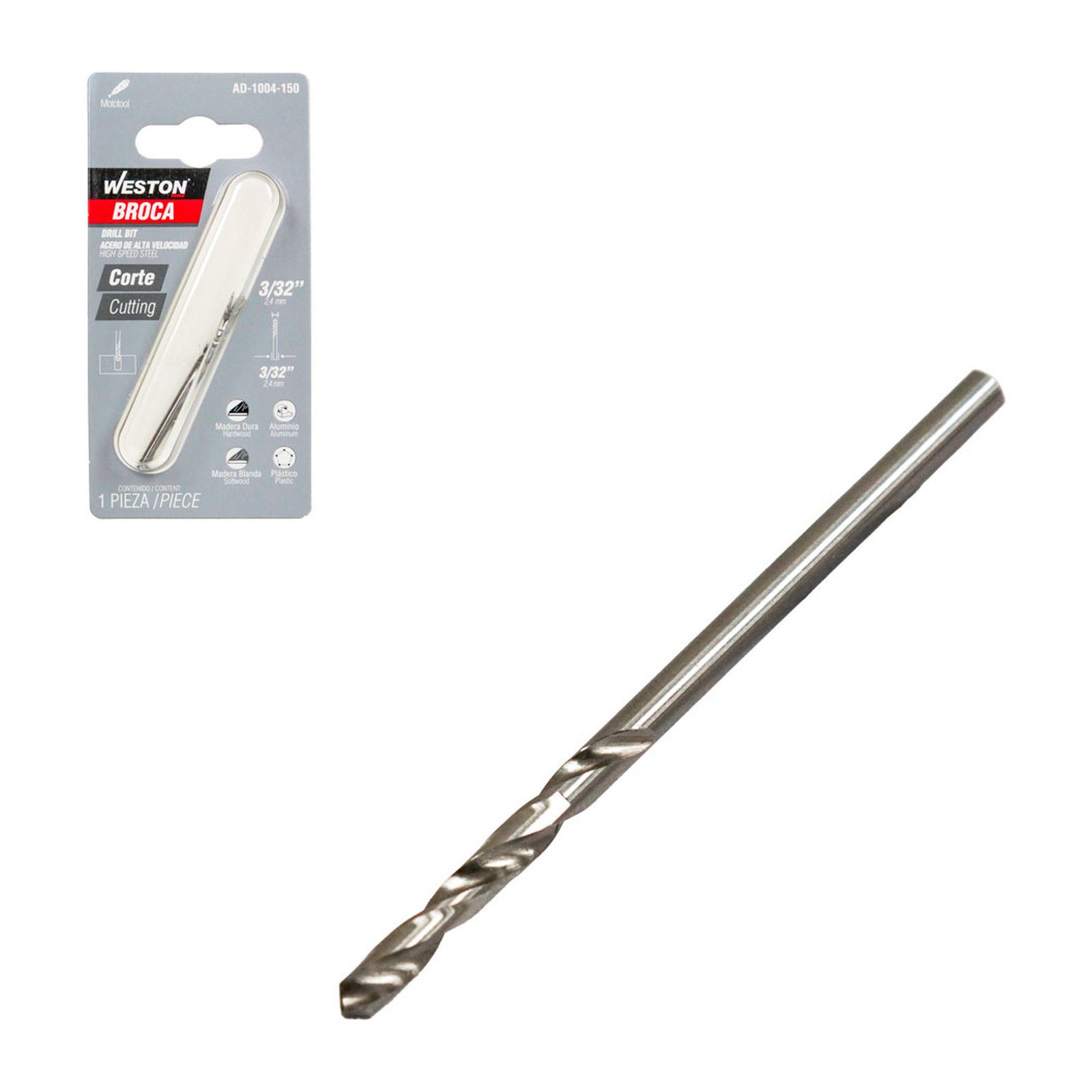 BROCA AAV P/MOTO TOOL 3/32"