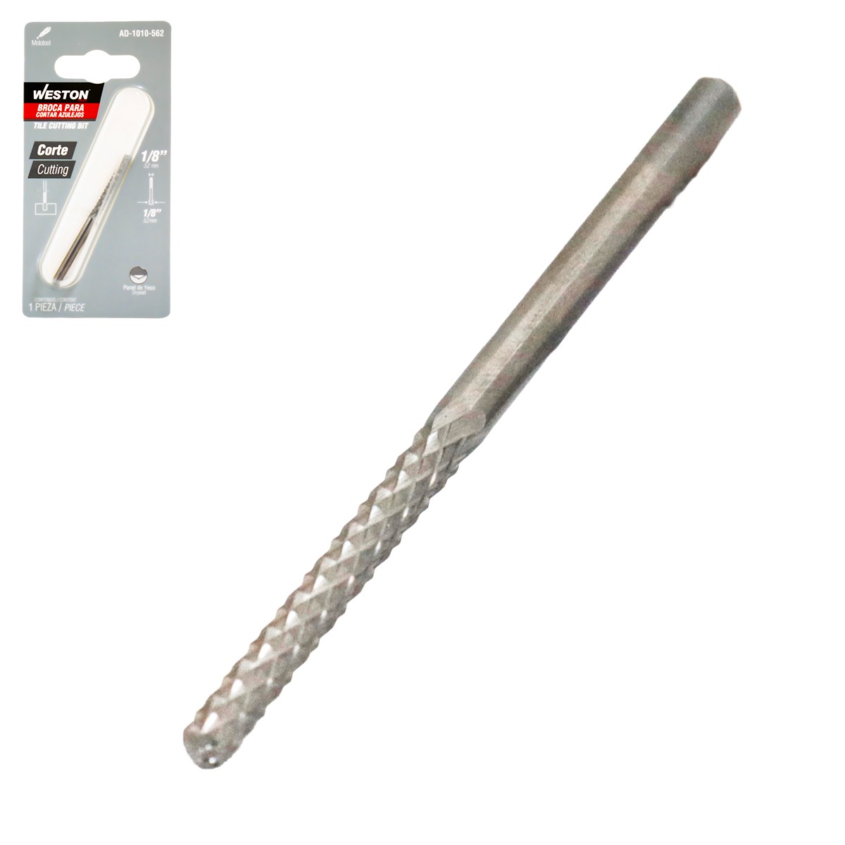 Broca para Cortar Azulejos 1/8" Weston