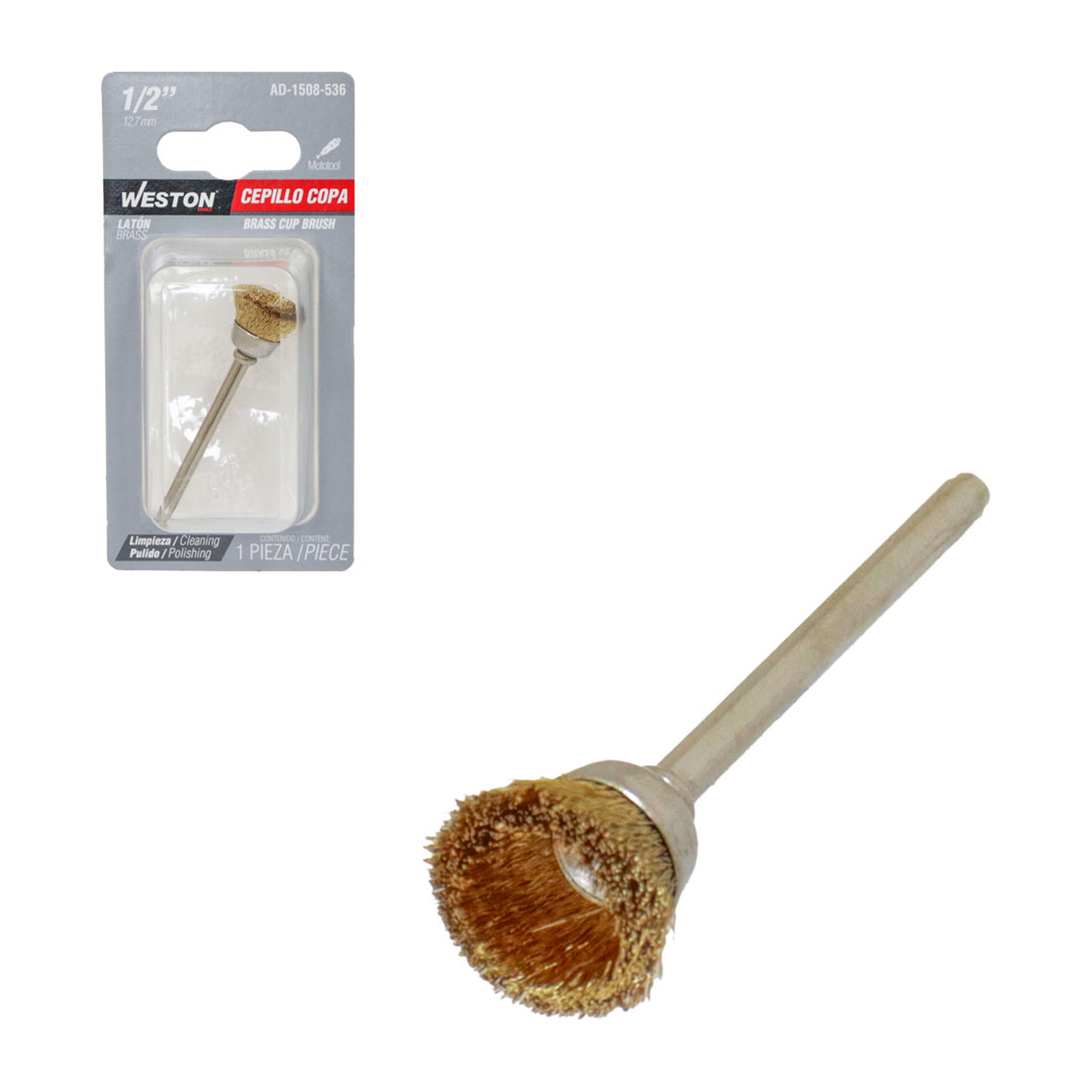 CEPILLO DE LATON COPA 1/2"