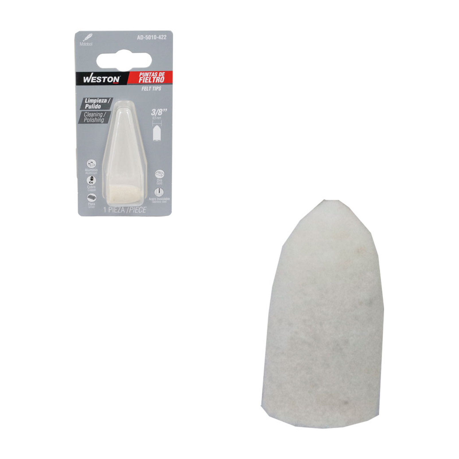 PUNTA DE PULIDO 3/8"