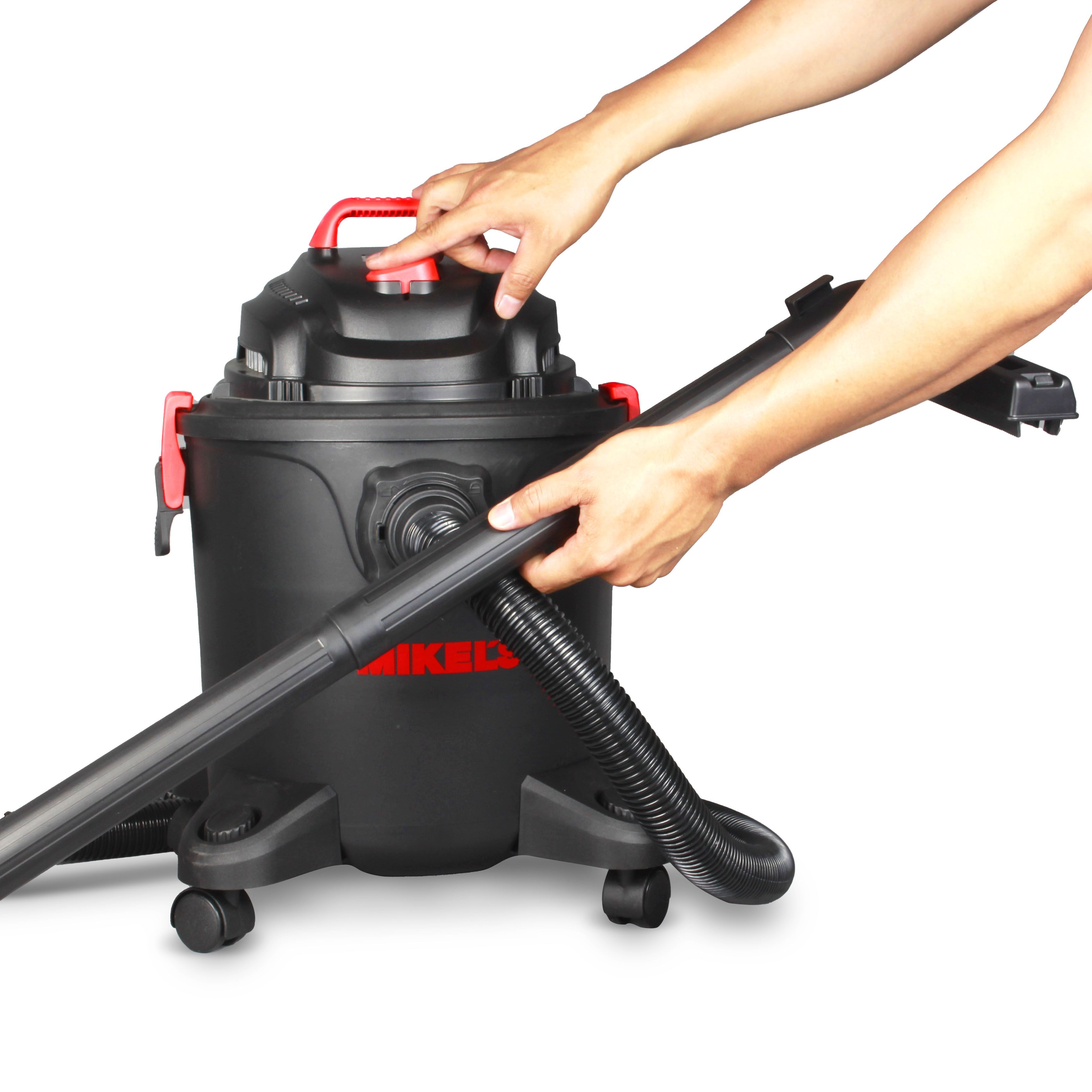 MIKELS AE-6 Aspiradora eléctrica sólidos y líquidos (6 gal) - Imagen 2