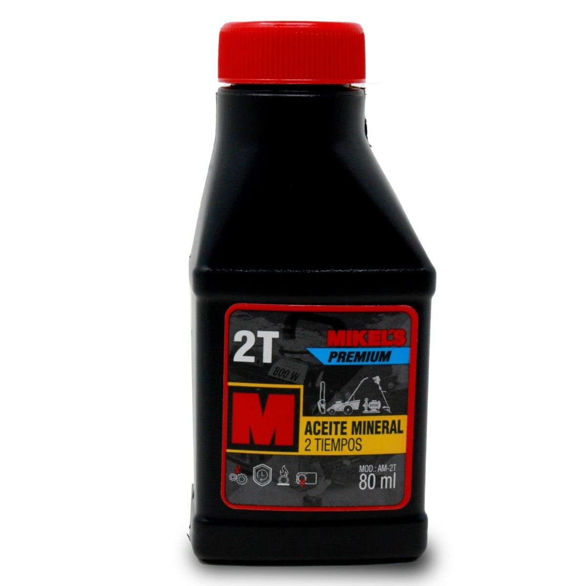 MIKELS AM-2T Aceite mineral para motores 2 tiempos (80 ml) - Imagen 2
