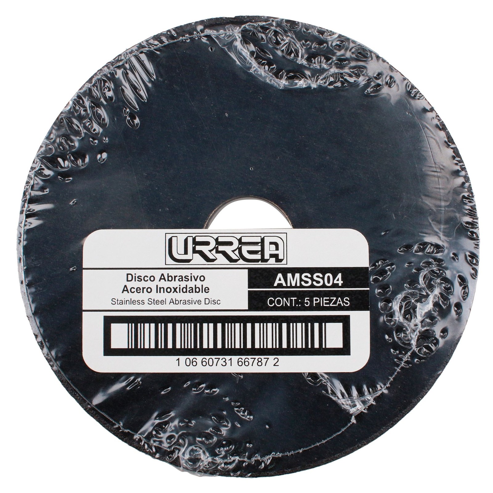 Disco abrasivo tipo 1 para acero inoxidable, 4-1/2" x 3/64" Urrea - Imagen 3