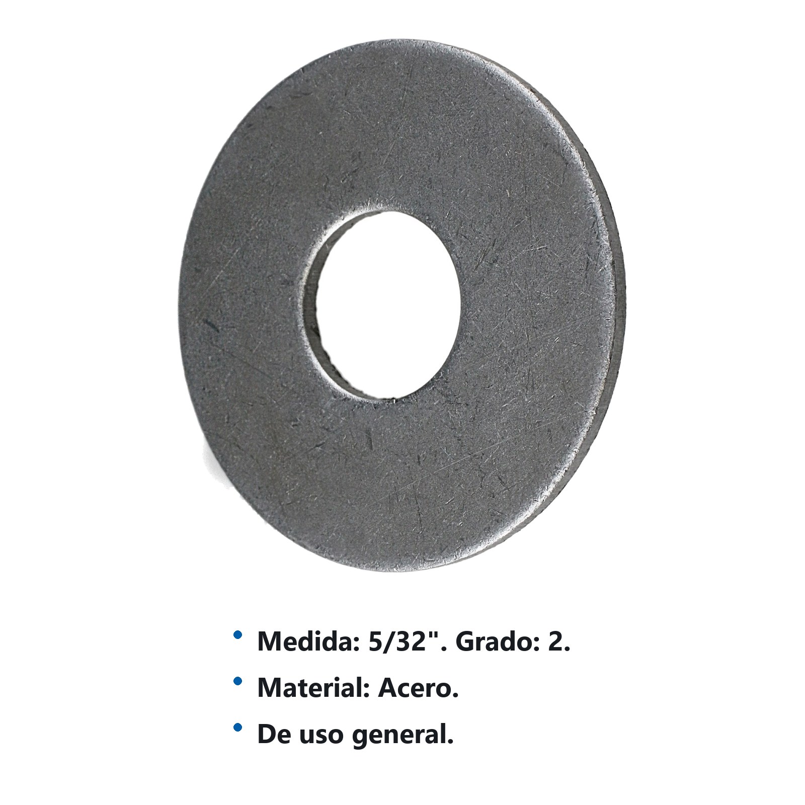 Arandela plana 5/32", 500 piezas Surtek - Imagen 2
