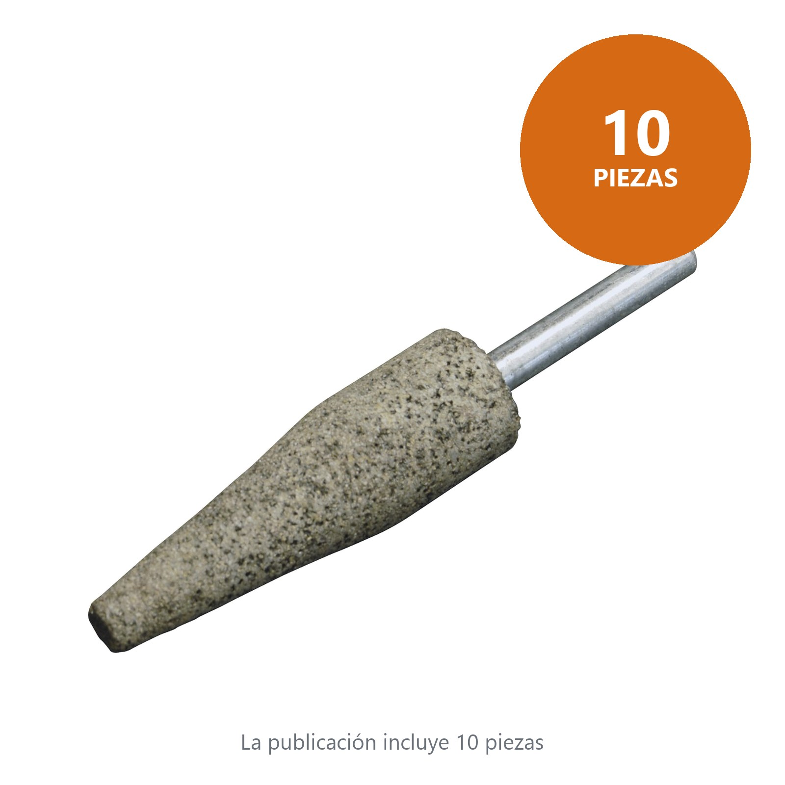 Punta montada de óxido de aluminio para acero inoxidable tipo A1 Urrea - Imagen 2