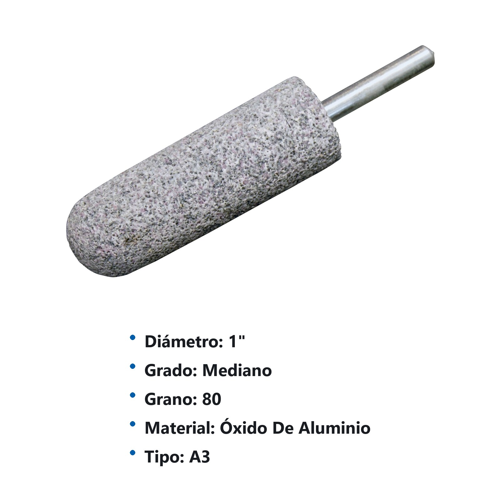 Punta montada de óxido de aluminio para fundición tipo A3 Urrea - Imagen 3
