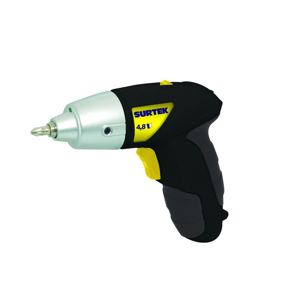 Atornillador 1/4" a batería Litio-ion 3.6 V, 4.8 Nm recargable Surtek