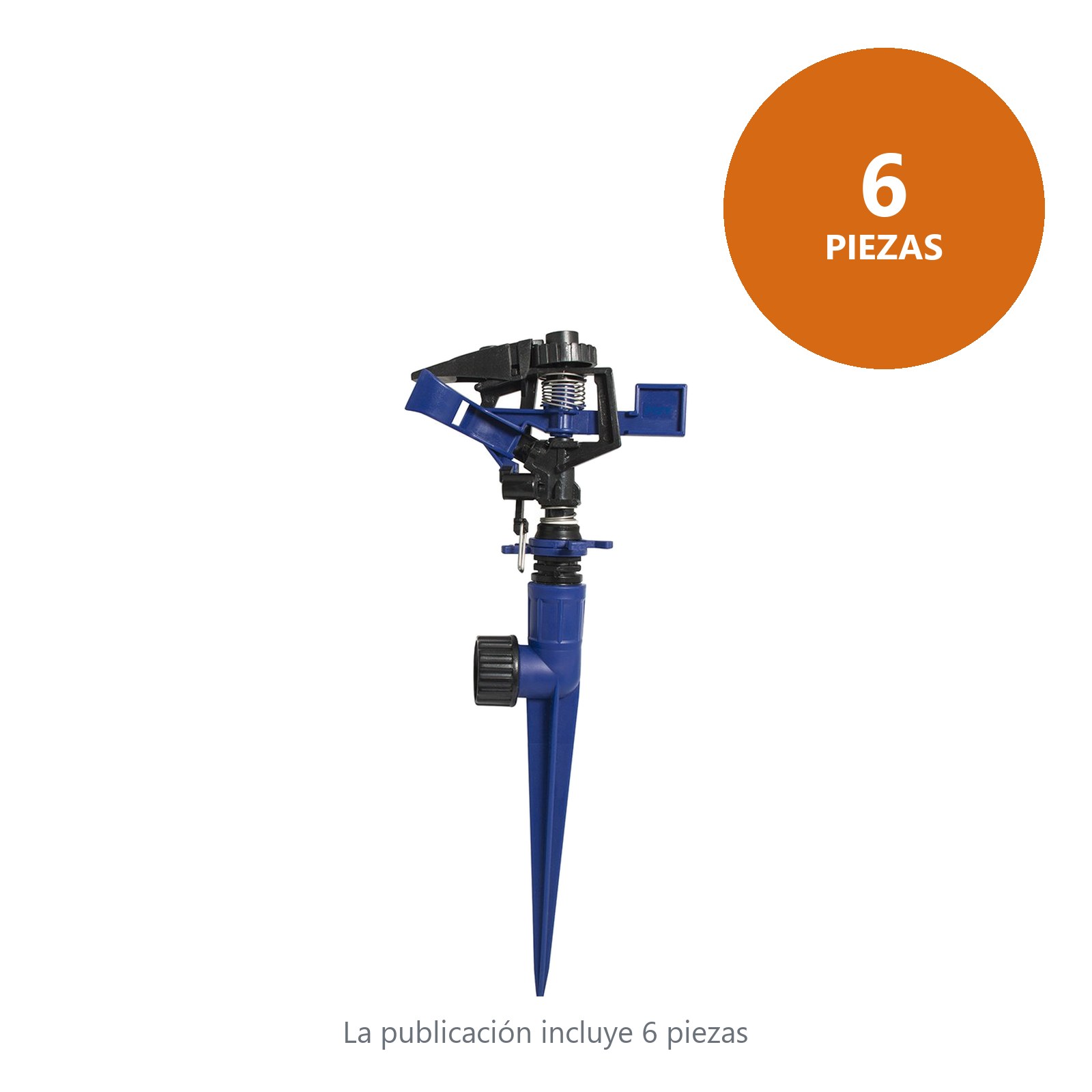 Aspersor plástico regulable por pulsación 3/4" GHT 1 vía Foy - Imagen 2