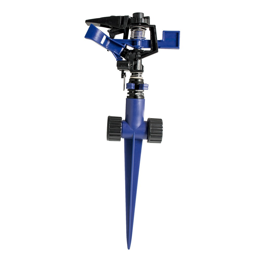 Aspersor estacionario con base metálica de 2 brazos, 3/4" GHT Foy