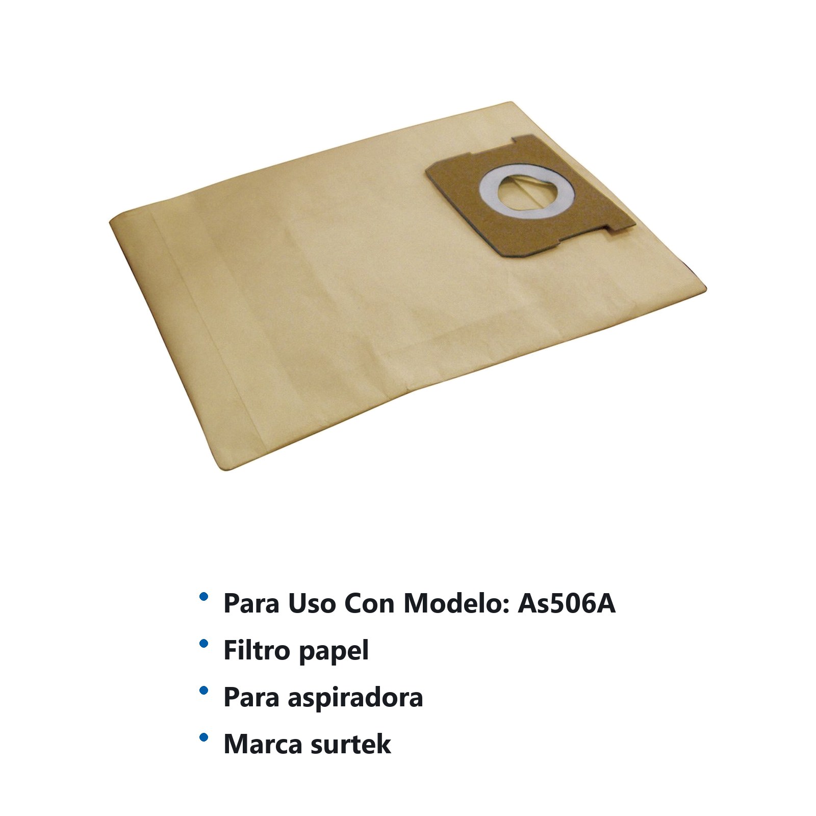 Filtro de papel para aspiradora de 6 galones Surtek - Imagen 3