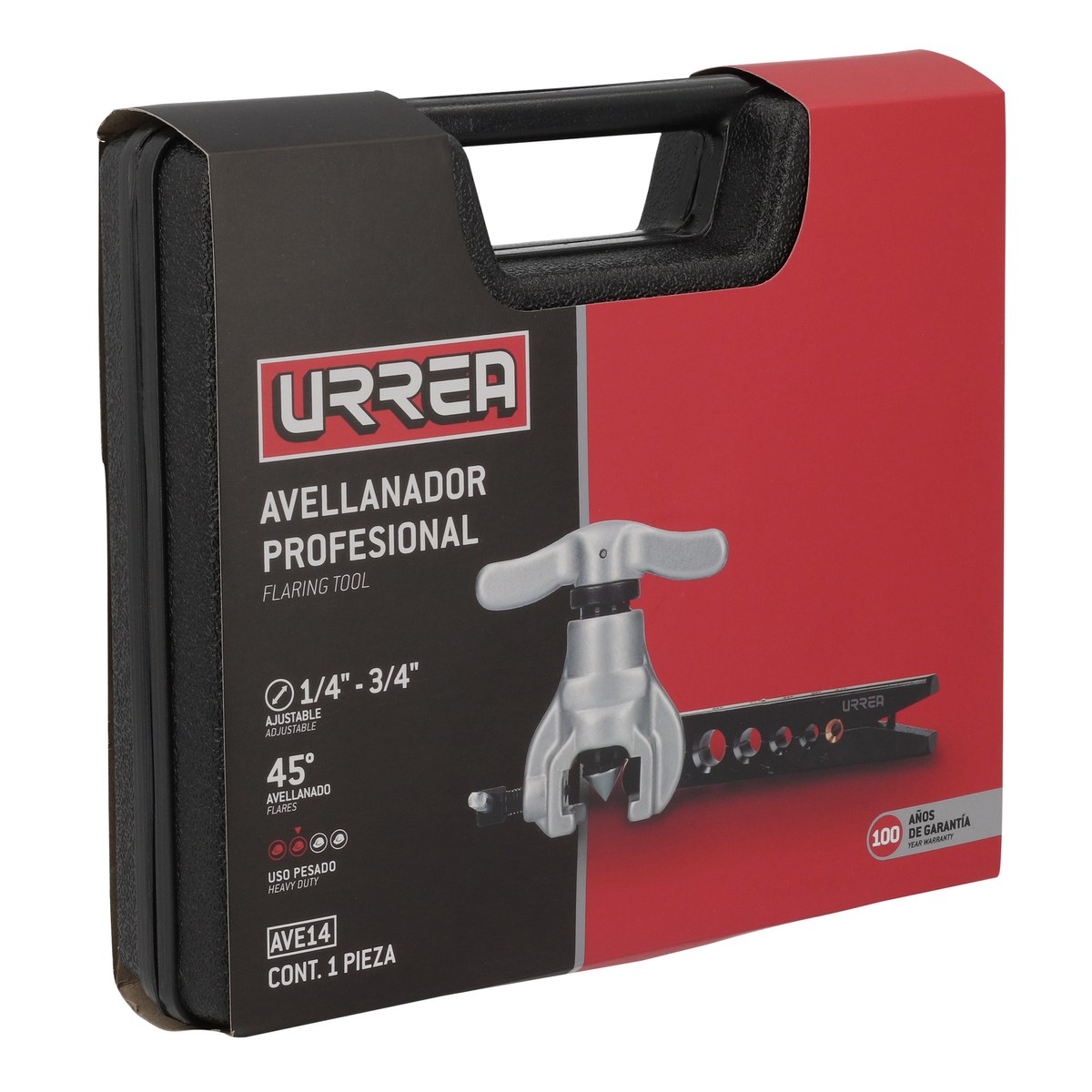 Avellanador de 1/4" a 3/4" Urrea - Imagen 4