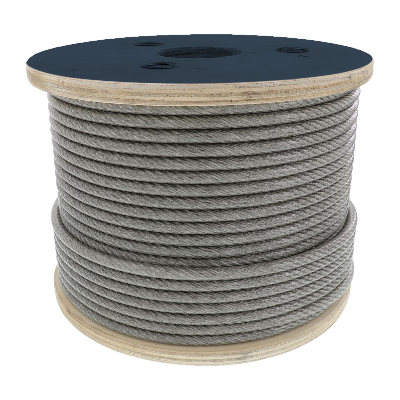 Cable de Acero Alma de Fibra FC 6x26 7/8" Rollo 500 m WESTON