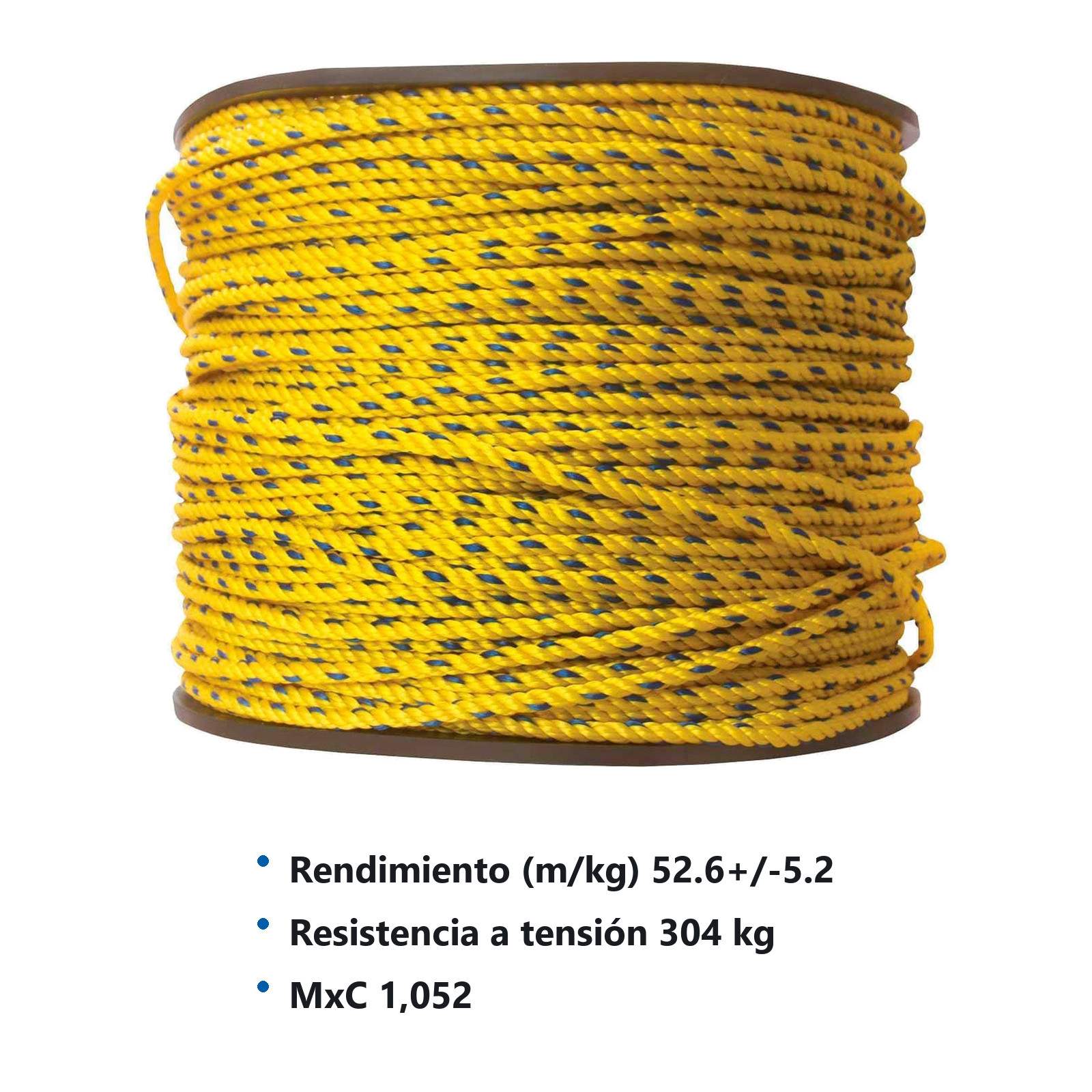 SOGA DE POLIPROPILENO WESTON 6MM (1/4")  20KG - Imagen 2