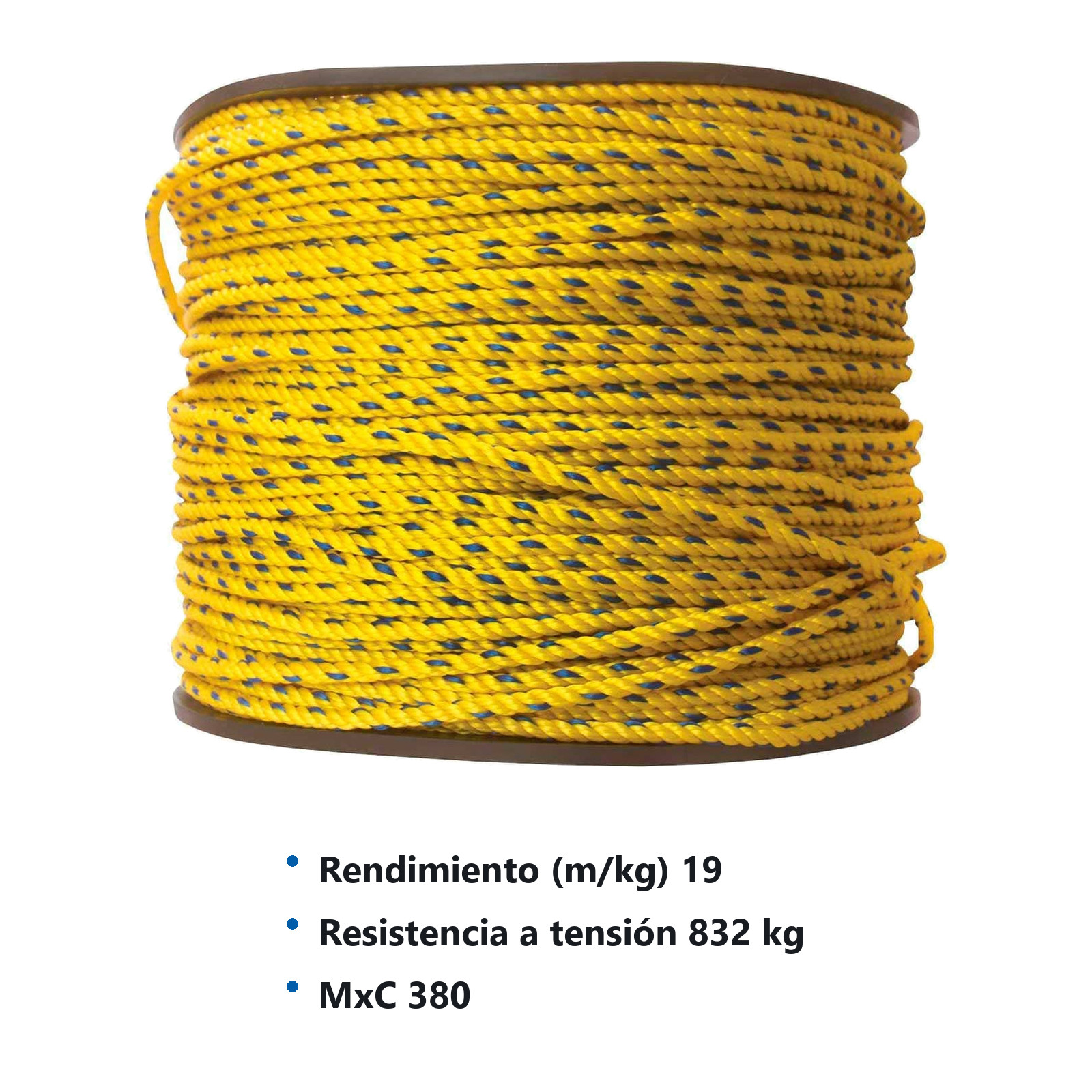 SOGA DE POLIPROPILENO WESTON 11MM (7/16")  20KG - Imagen 2