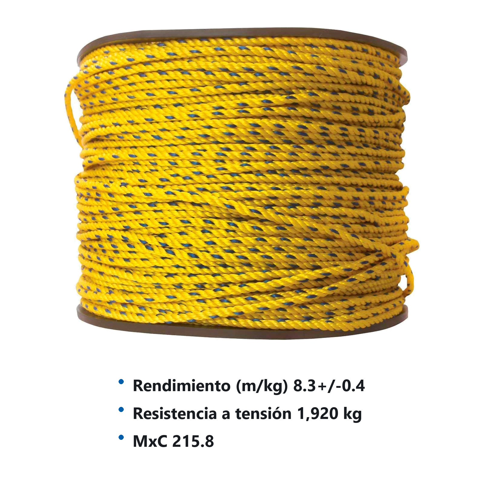SOGA DE POLIPROPILENO WESTON 16MM (5/8")  26KG - Imagen 2