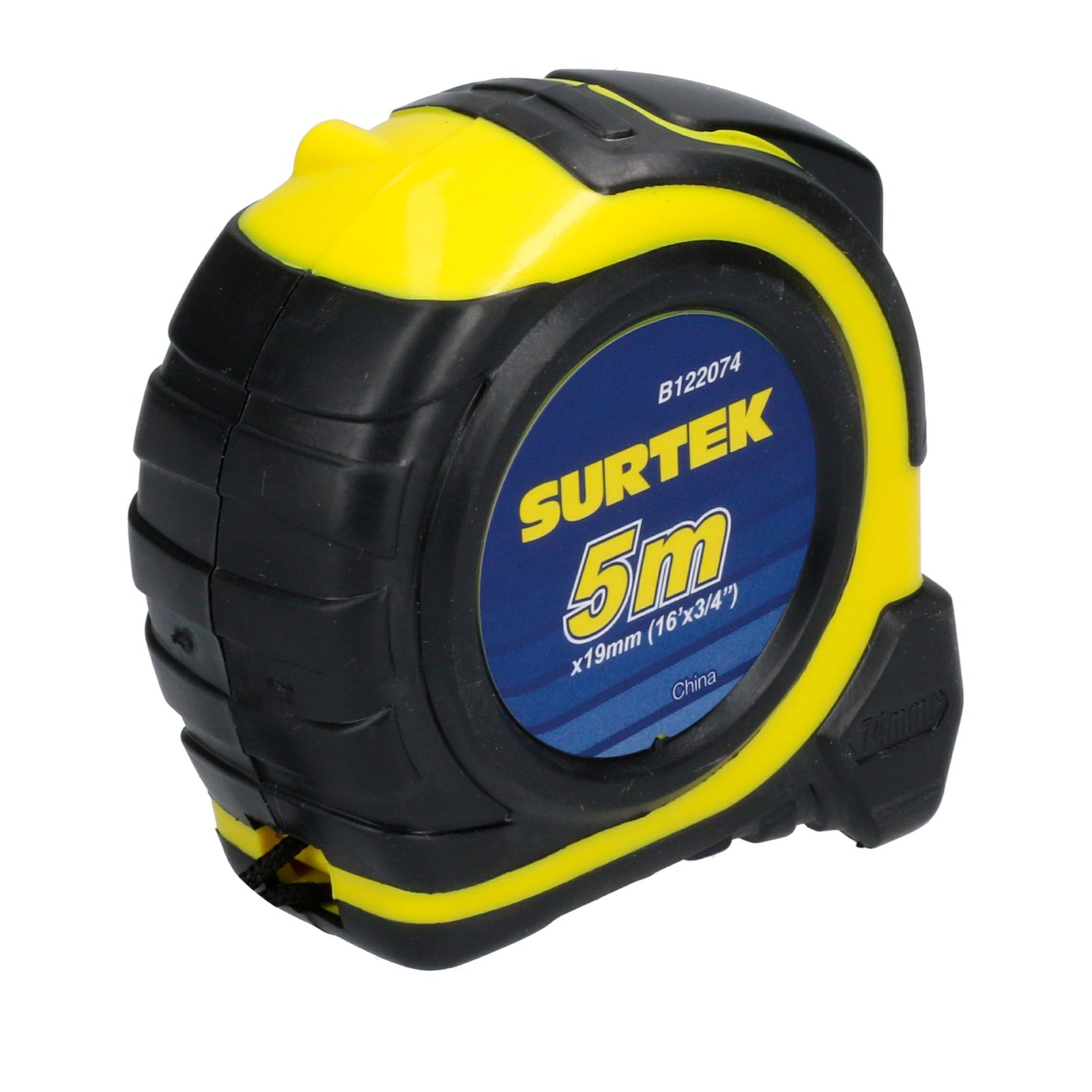 Flexómetro con carcasa rubber grip 5 m x 3/4" Surtek - Imagen 2