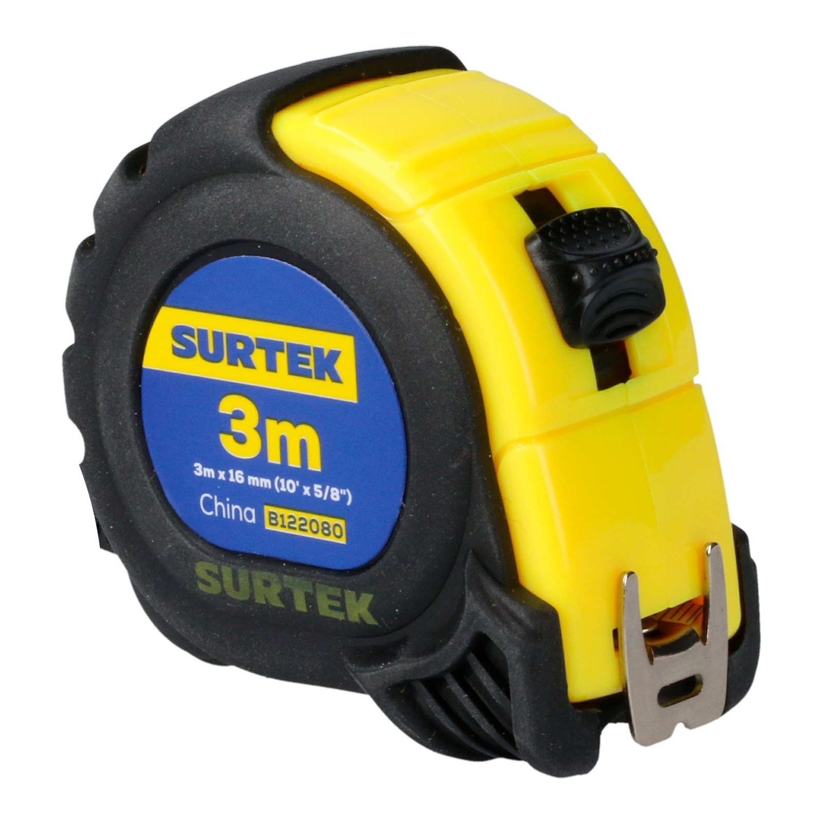 Flexómetro con carcasa anti-impacto 3 m x 5/8" Surtek - Imagen 3