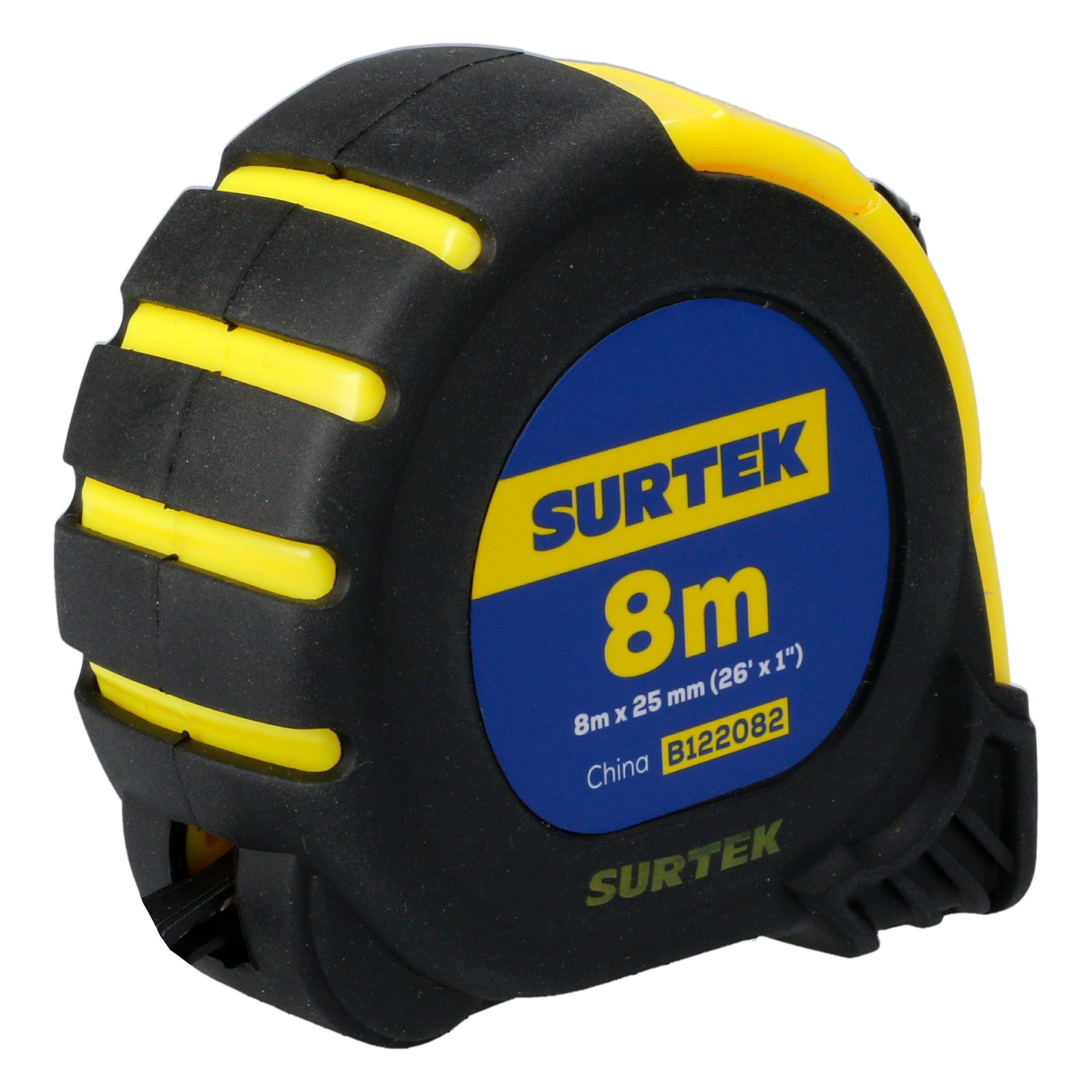 Flexómetro con carcasa anti-impacto 8 m x 1" Surtek - Imagen 2