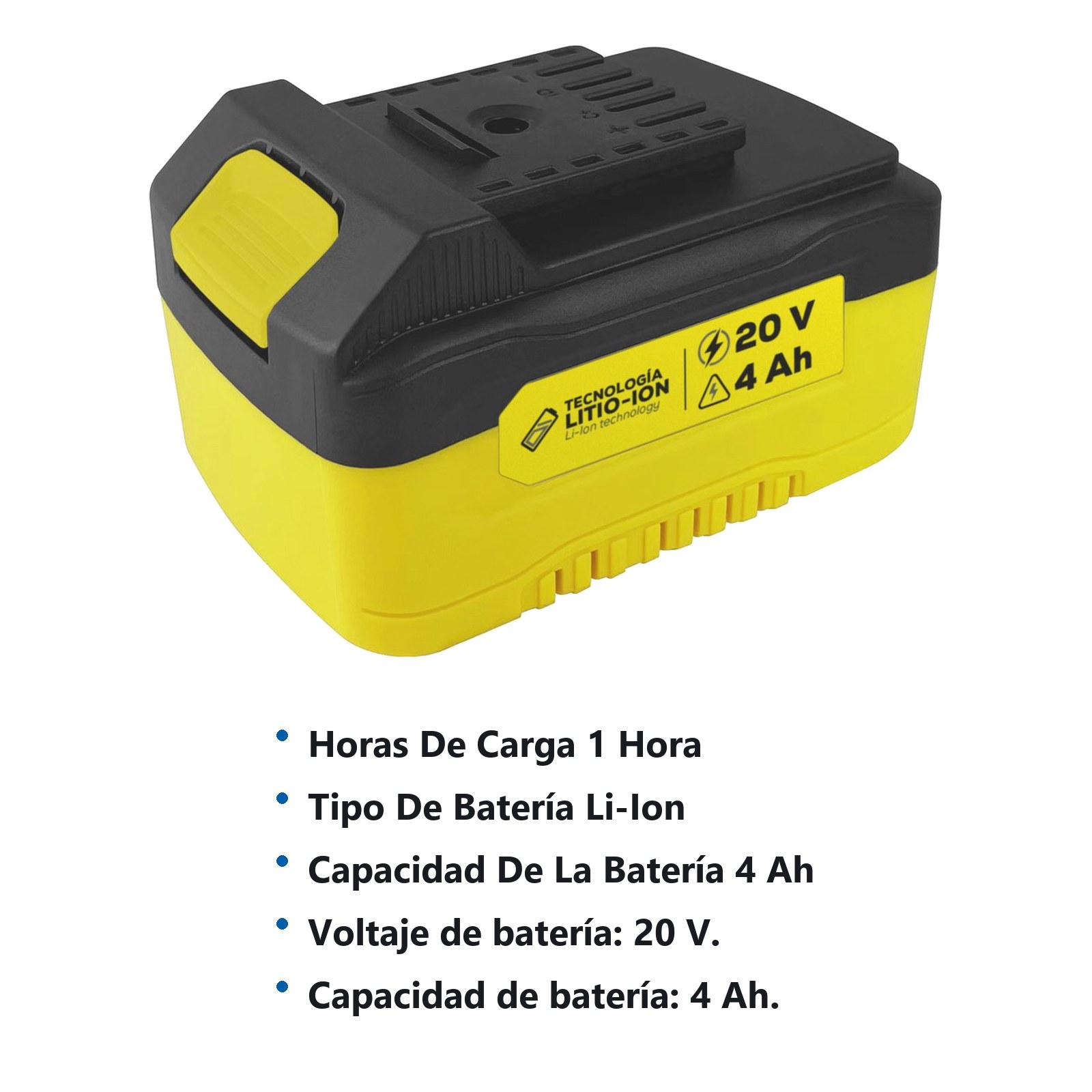 Batería Litio-ion 20 V, 4 Ah Surtek - Imagen 2