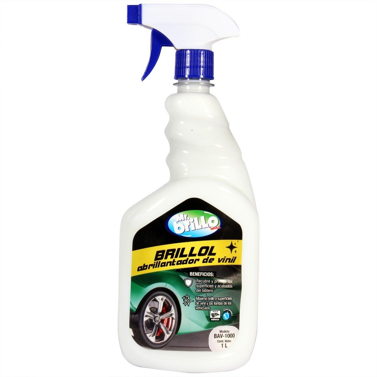 MR BRILLO BAV-1000 Brillol abrillantador de vinil (1 lt) - Imagen 2