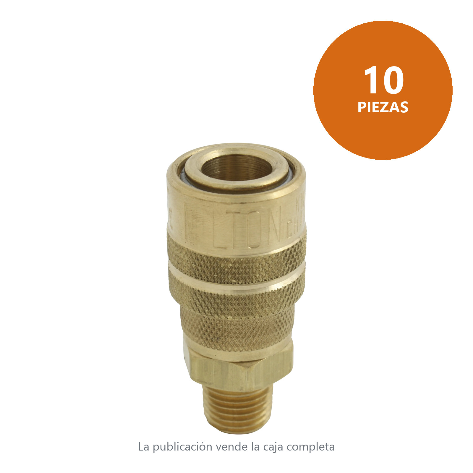 Conexión rápida macho 1/4" 716BK Milton - Imagen 4