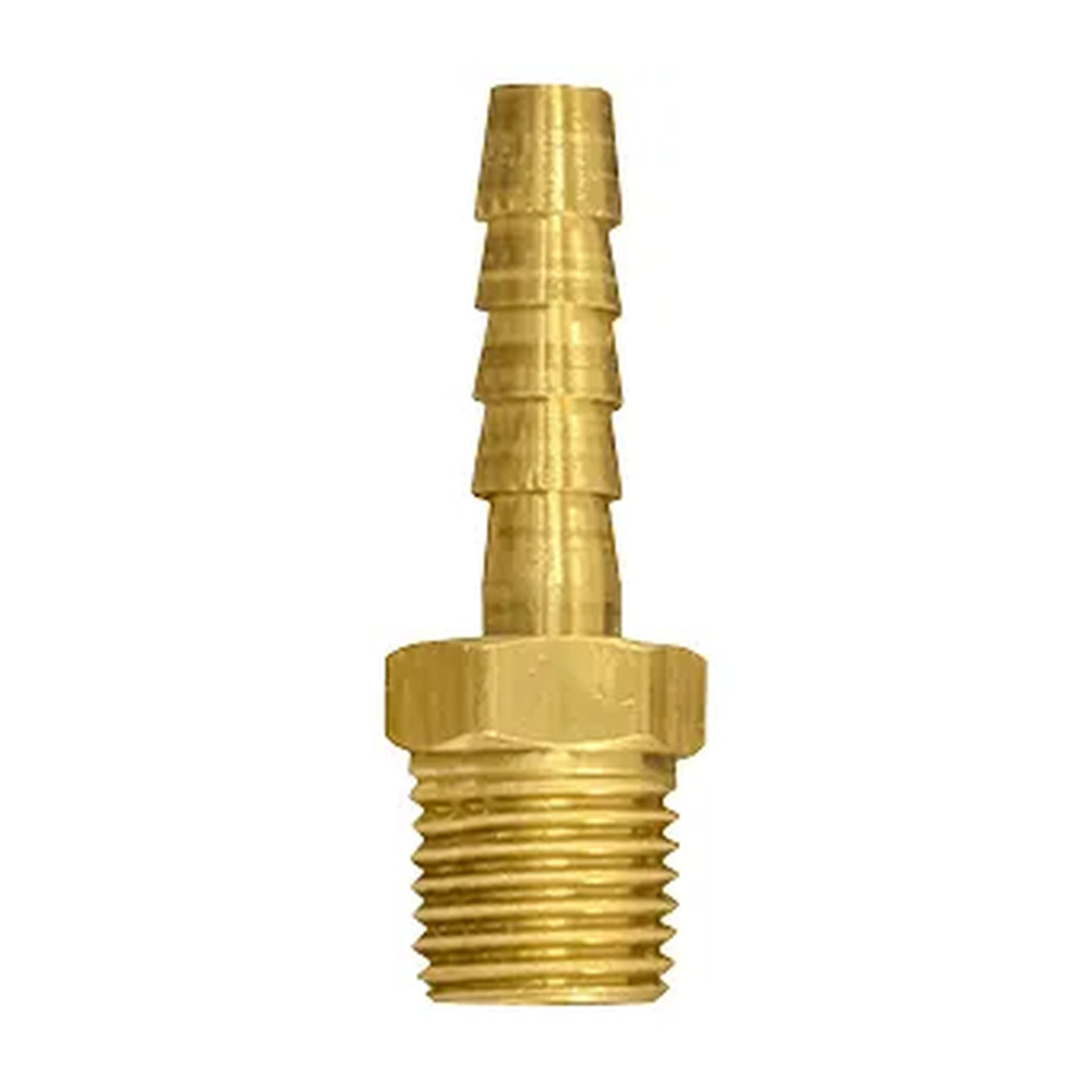 Conexión 600BK Macho Latón 1/4 NPT - Paquete 10 Piezas