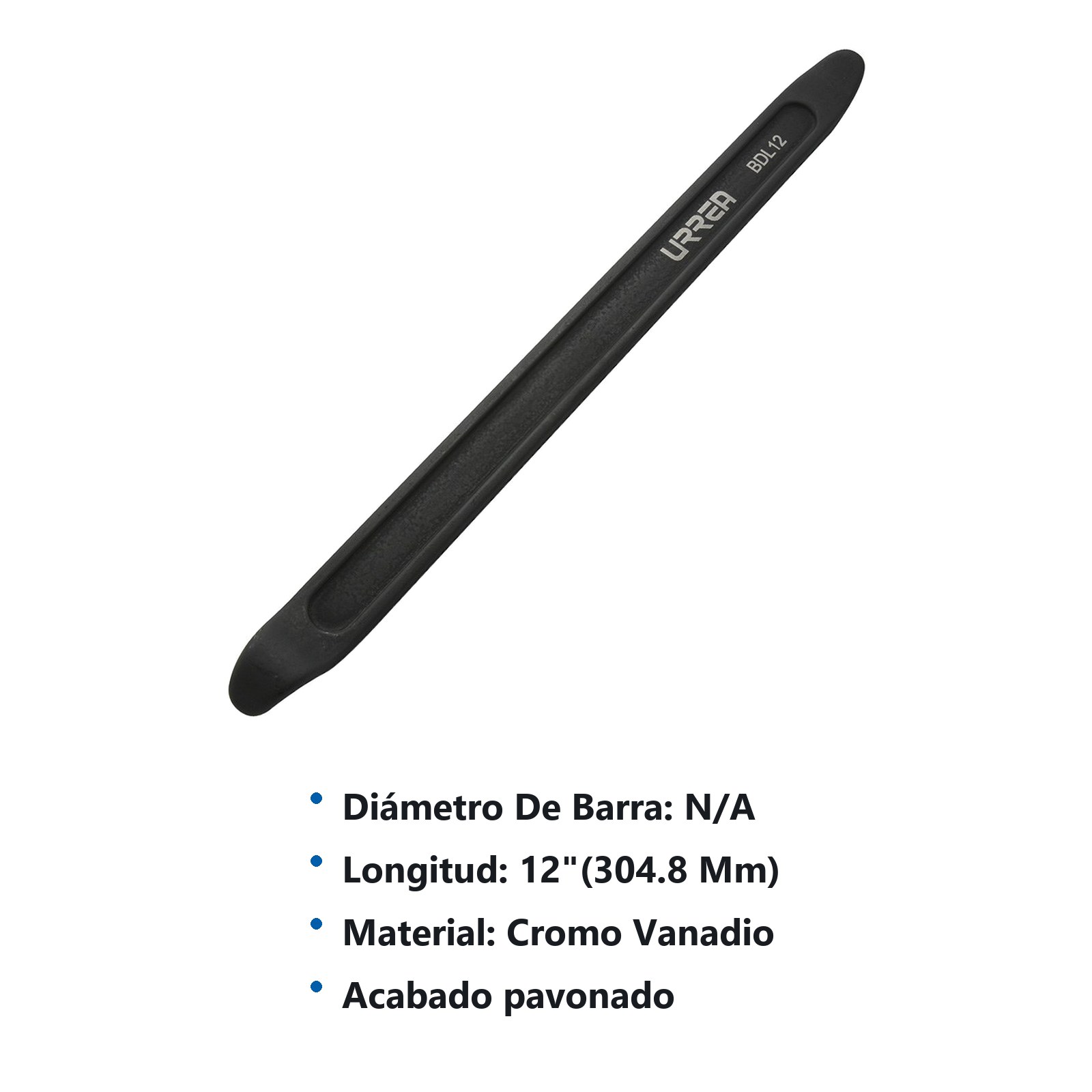 Barra para remover llantas de motocicleta 12" Urrea - Imagen 2