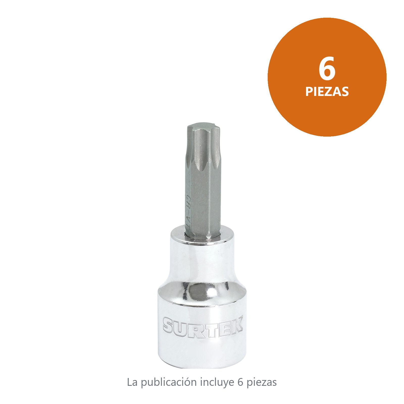 Dado con punta torx cuadro de 3/8", T45 Surtek - Imagen 3