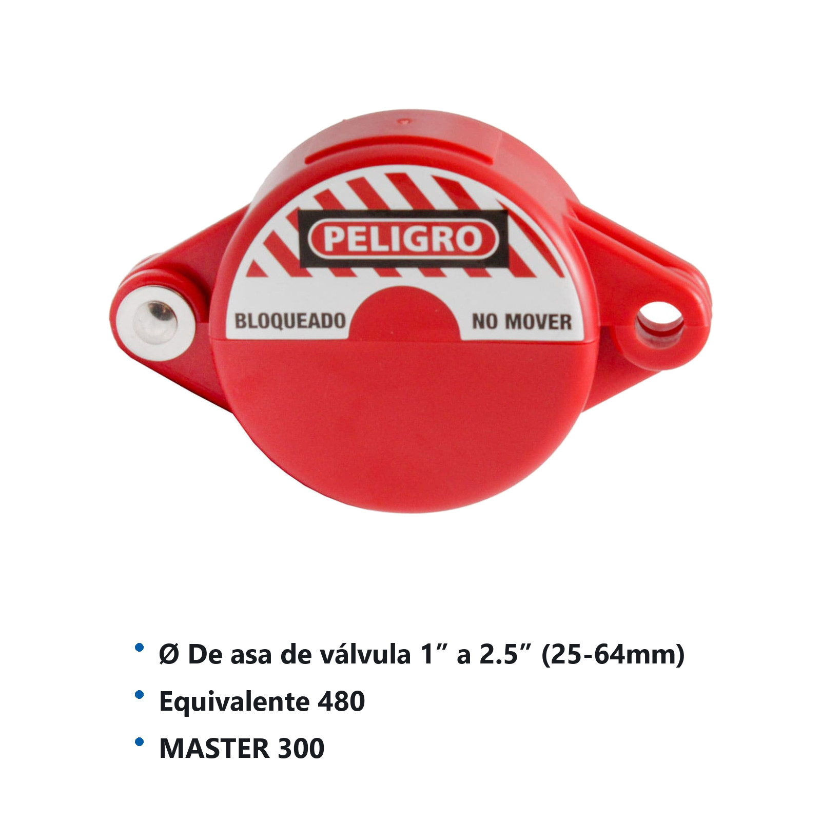 BLOQUEO PARA VÁLVULAS DE COMPUERTAS 1 A 2.5" - Imagen 3