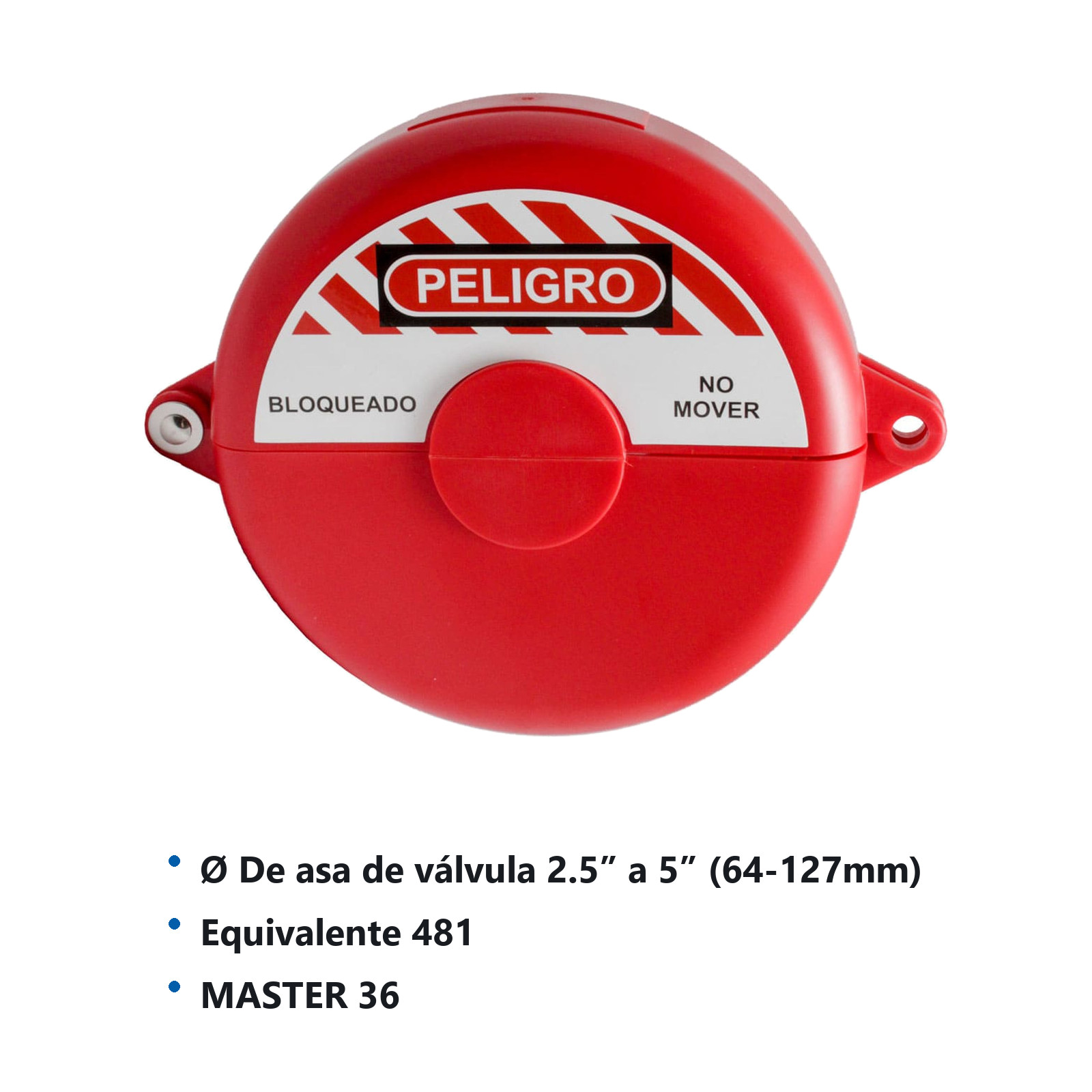 BLOQUEO PARA VÁLVULAS DE COMPUERTAS 2.5 A 5" - Imagen 3
