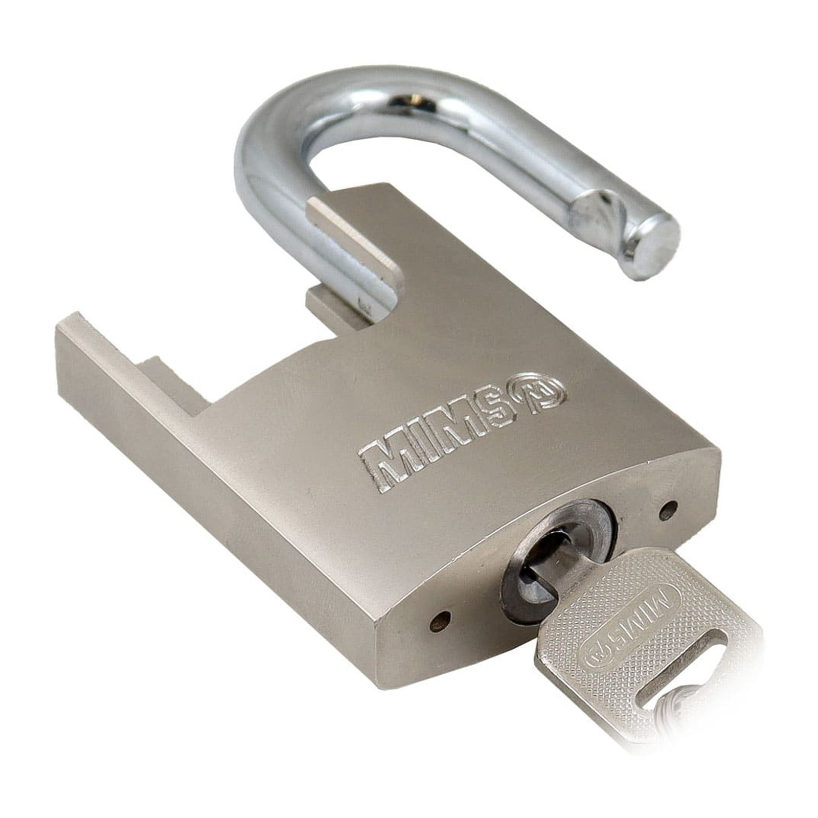 CANDADO GANCHO PROTEGIDO DE HIERRO 50MM C/4 LLAVES ANTI-GANZUA (CAJA C/6 PZAS - PRECIO X PIEZA) - Imagen 2