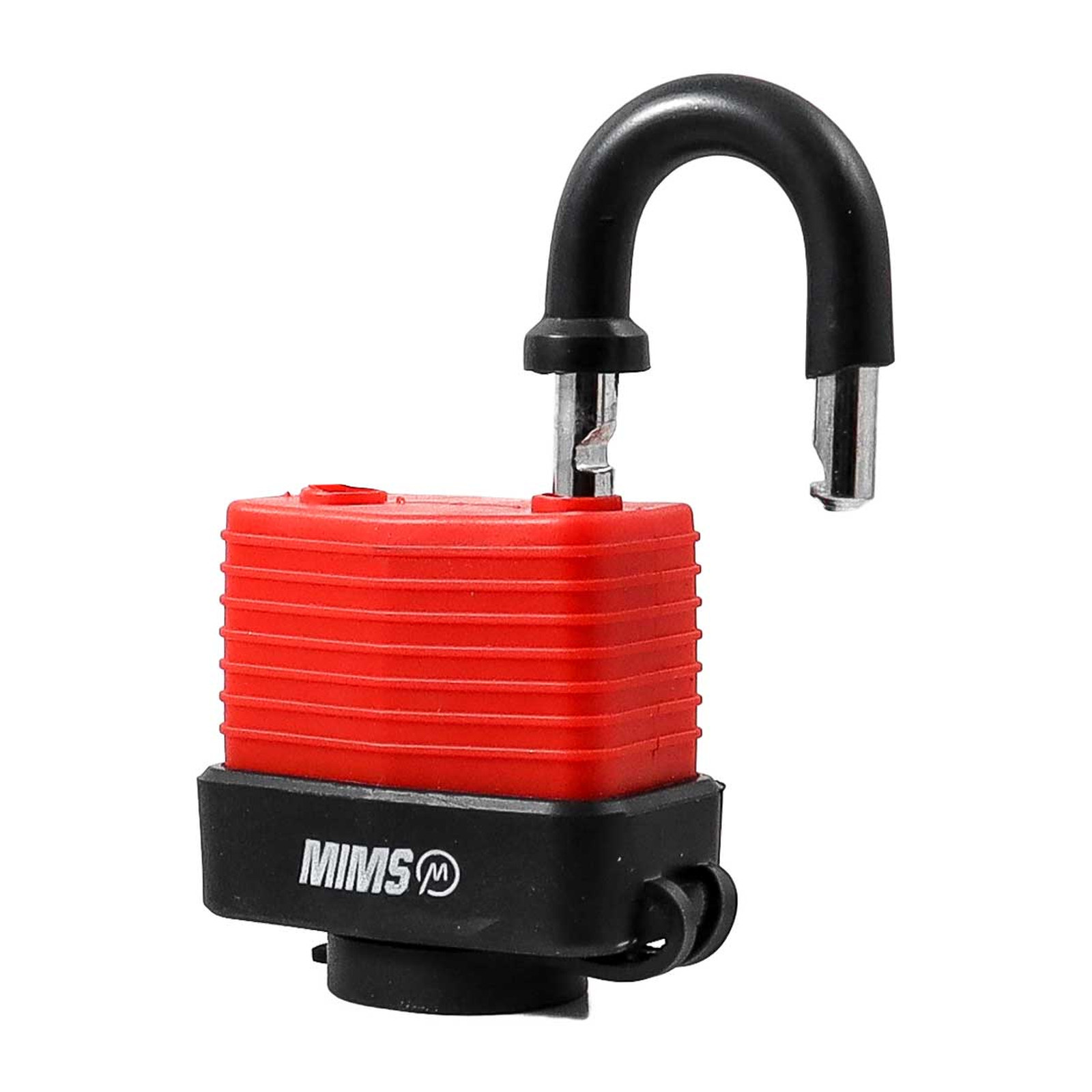JGO 4PZS CANDADO D/ACERO PRUEBA D/AGUA CUERPO LAMIN. 40MM C/8 LLAVES (CAJA C/3 JGOS - PRECIO X JGO) - Imagen 2