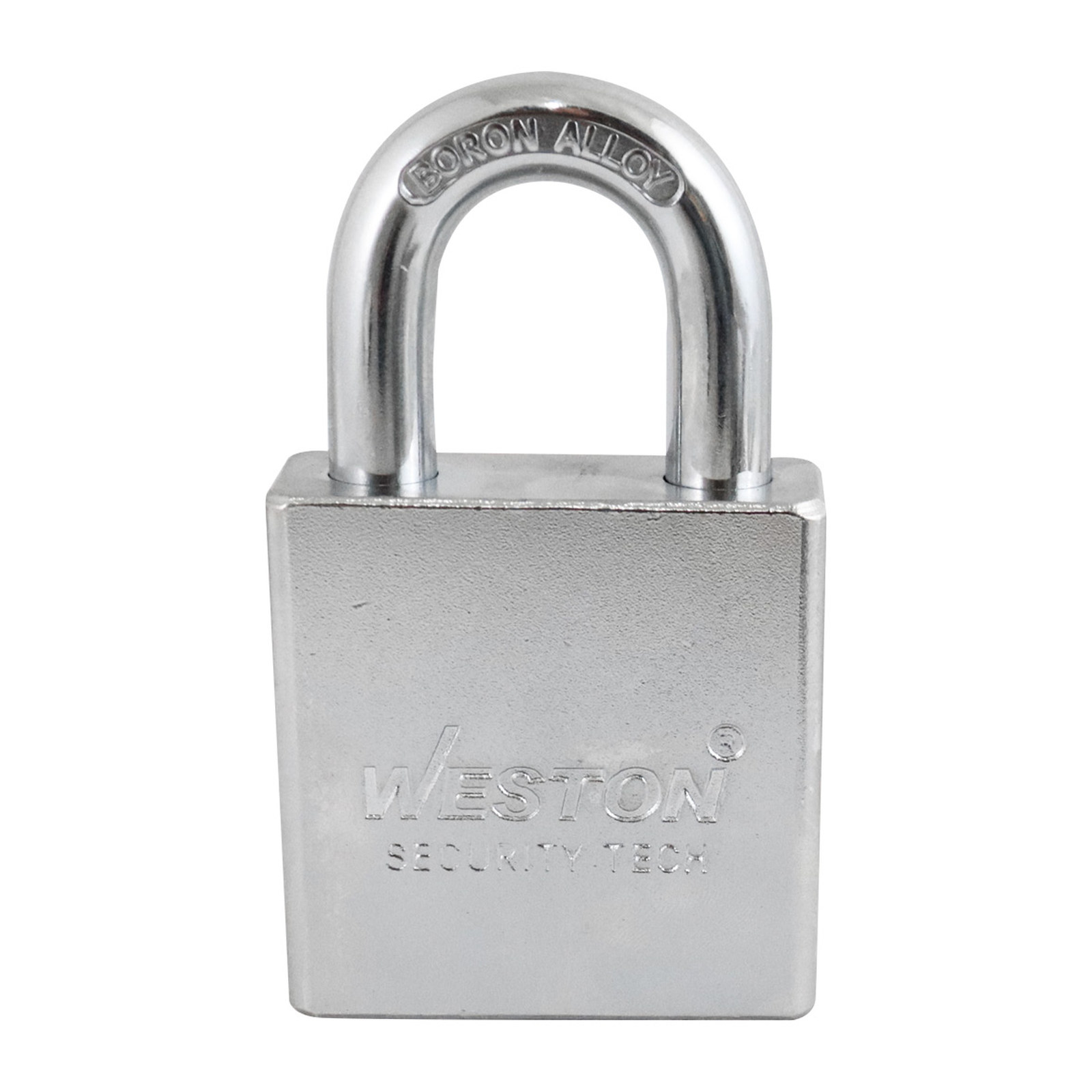 CANDADO CUADRADO D/ACERO GANCHO CORTO D/BORO ALTA SEGURIDAD 57MM C/2 LLAVES - Imagen 2