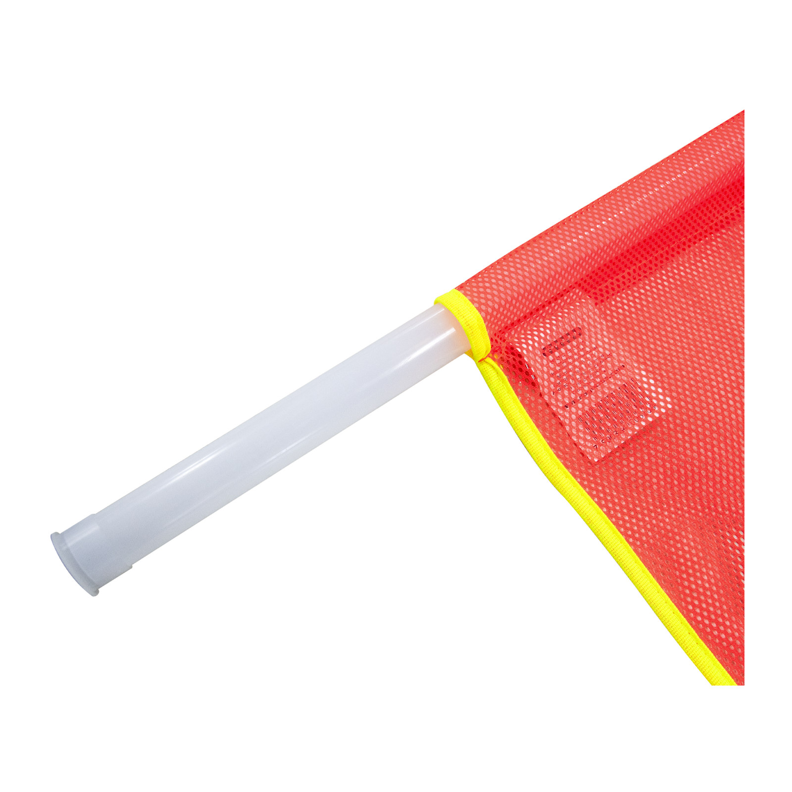 Banderola de Malla Naranja con Reflejante - Imagen 2