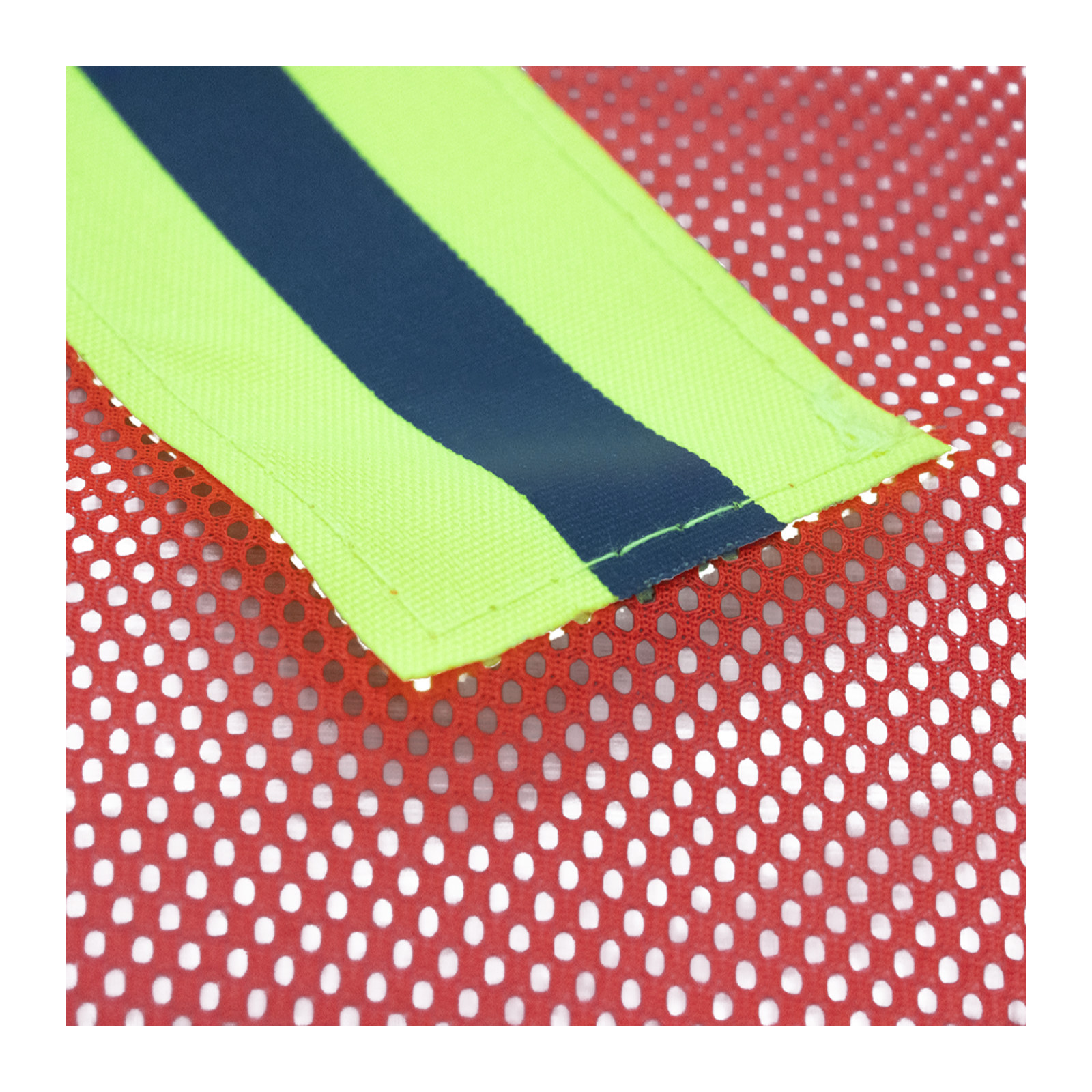 Banderola de Malla Naranja con Reflejante - Imagen 4