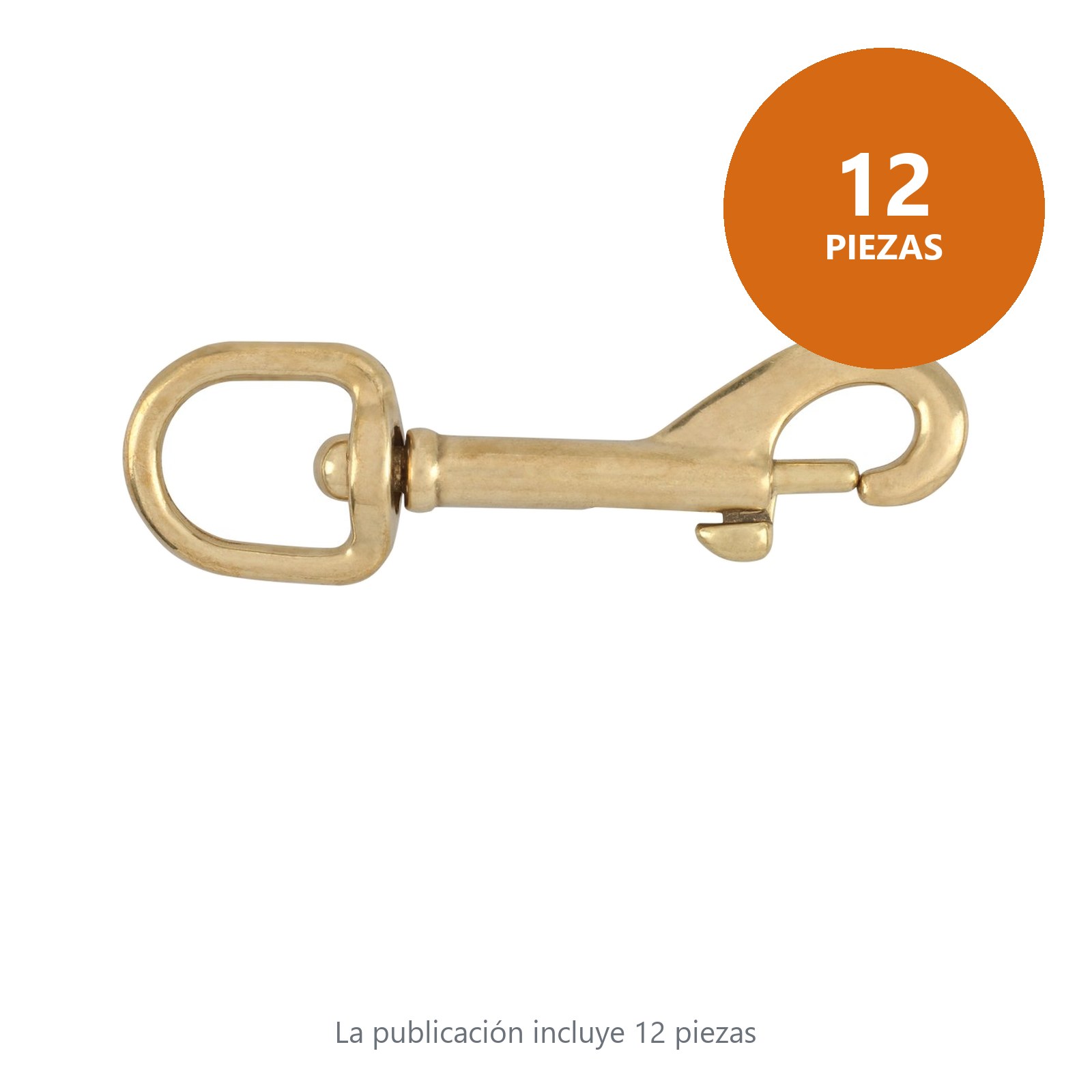 Bandola de latón con gancho 1/2" Surtek - Imagen 3