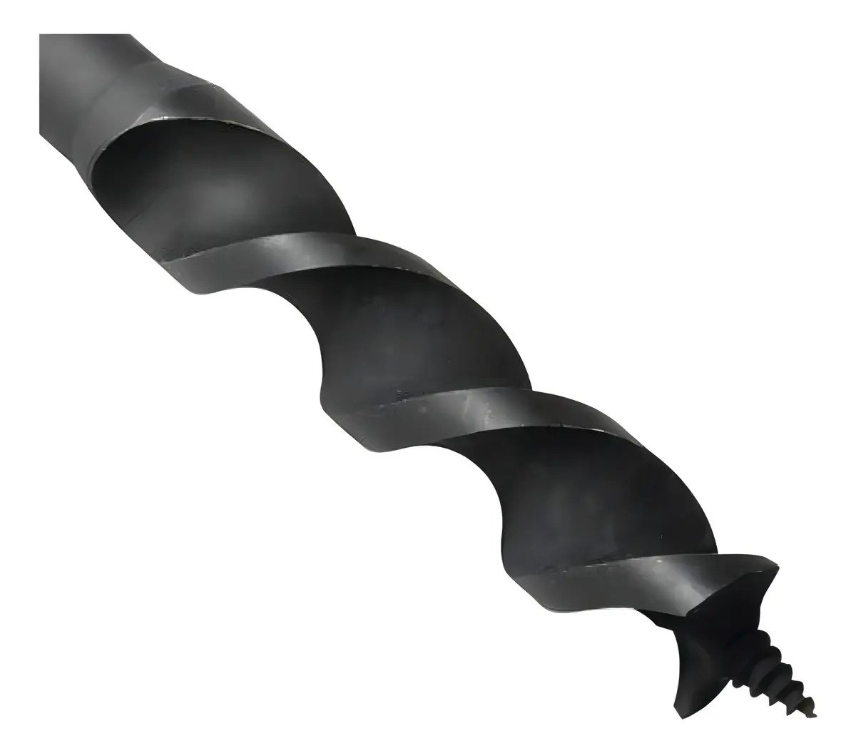 Broca para madera de acero al carbono tipo gusano 1" zanco de 1/2" Urrea - Imagen 2