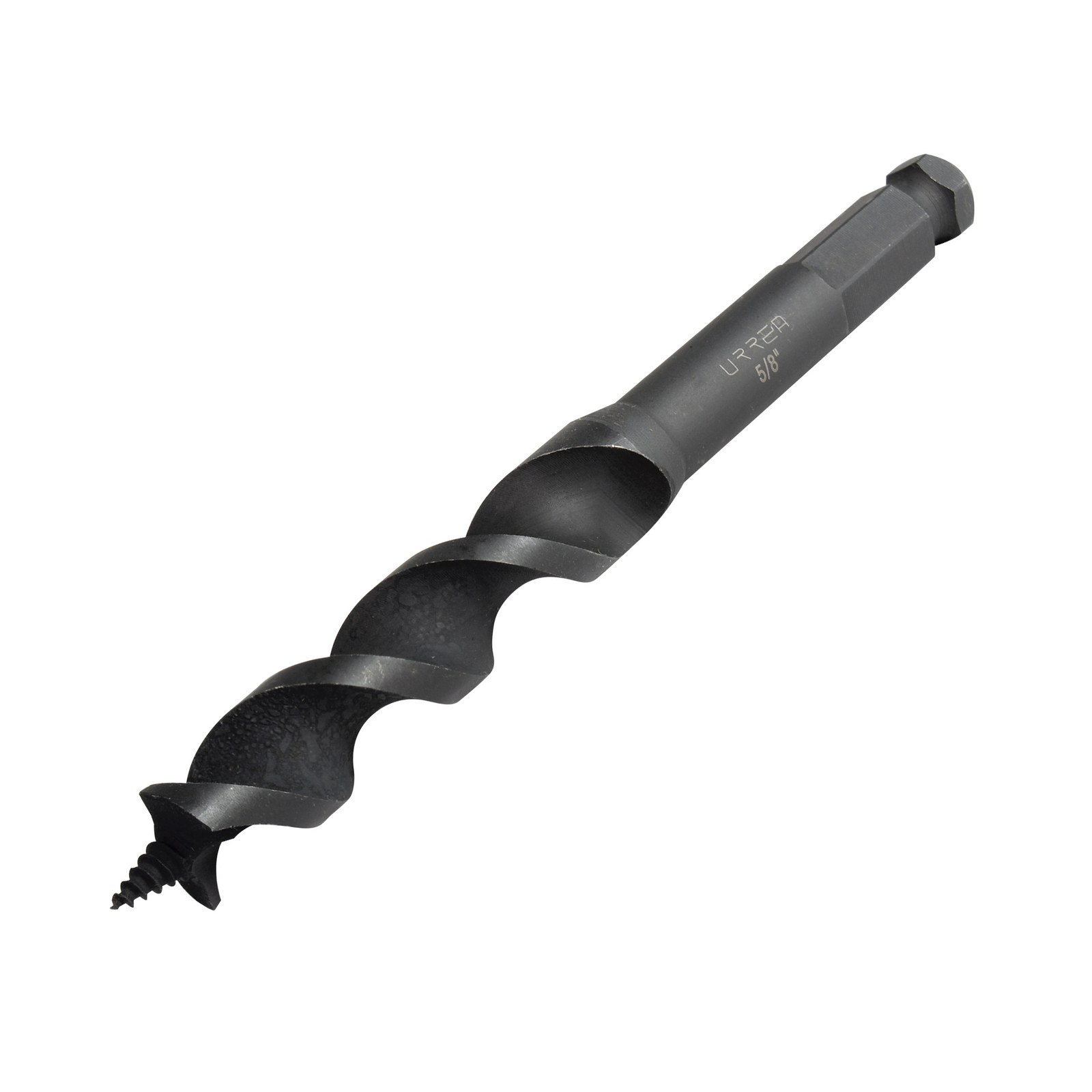Broca para madera de acero al carbono tipo gusano 5/8" zanco de 7/16" Urrea